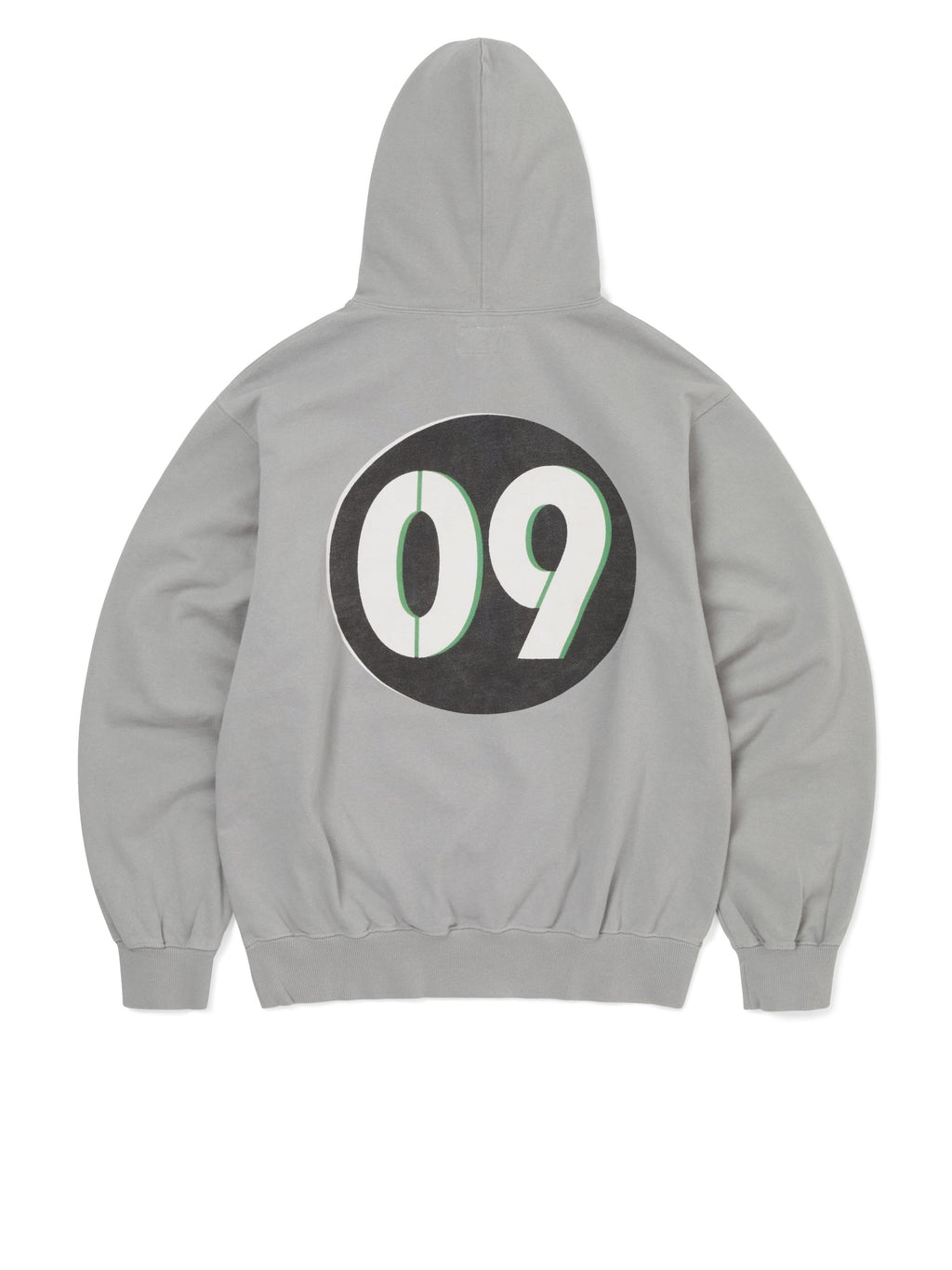 thisisneverthat - Circled Number Hoodie (Concrete) product image 1 | TRAB K-Fashion Australia