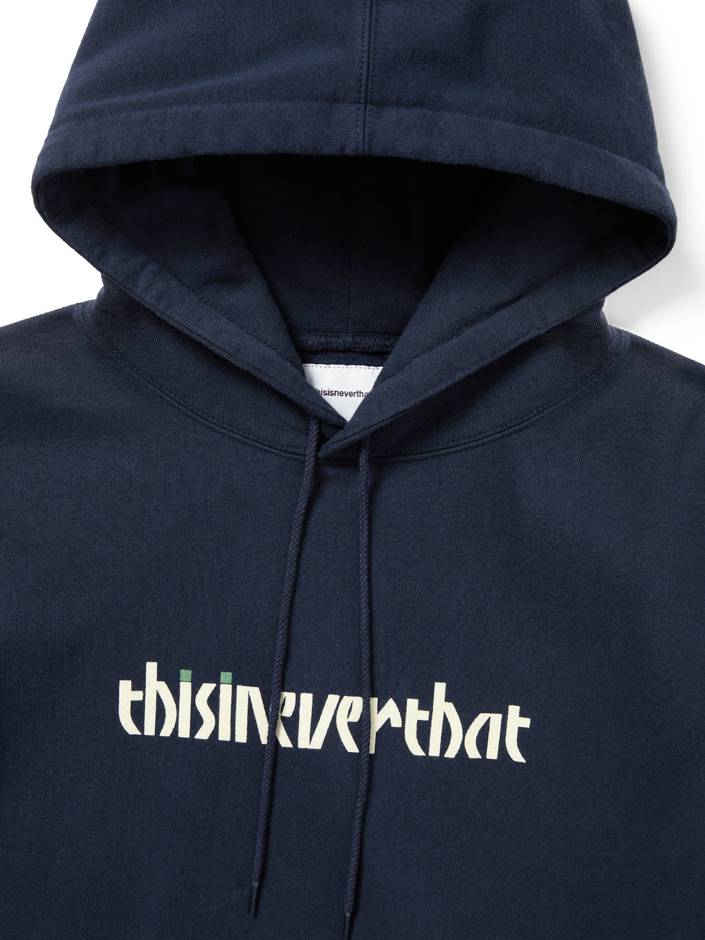 thisisneverthat - Circled Number Hoodie (Navy) product image 3 | TRAB K-Fashion Australia