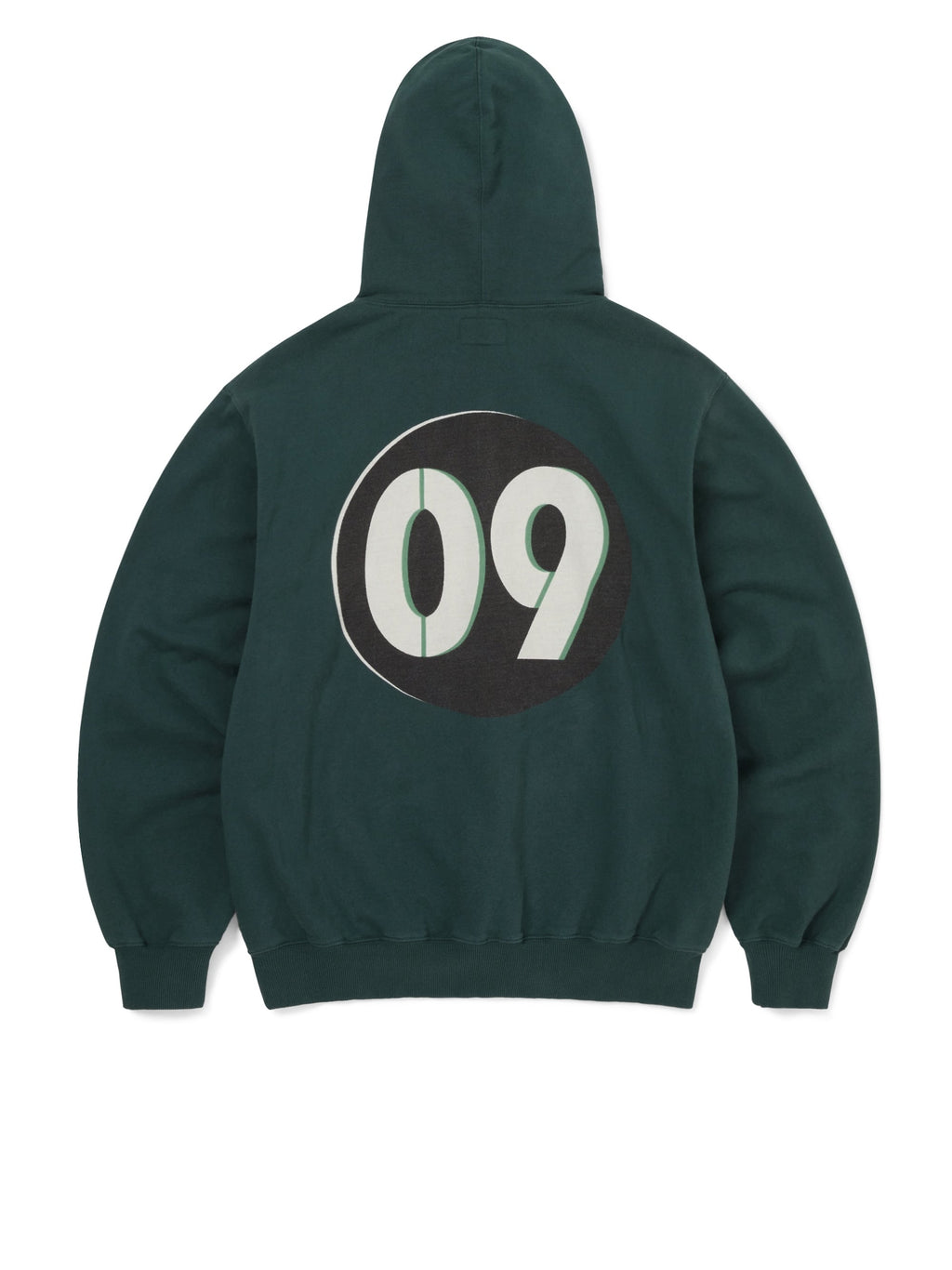 thisisneverthat - Circled Number Hoodie (Sea Green) product image 1 | TRAB K-Fashion Australia