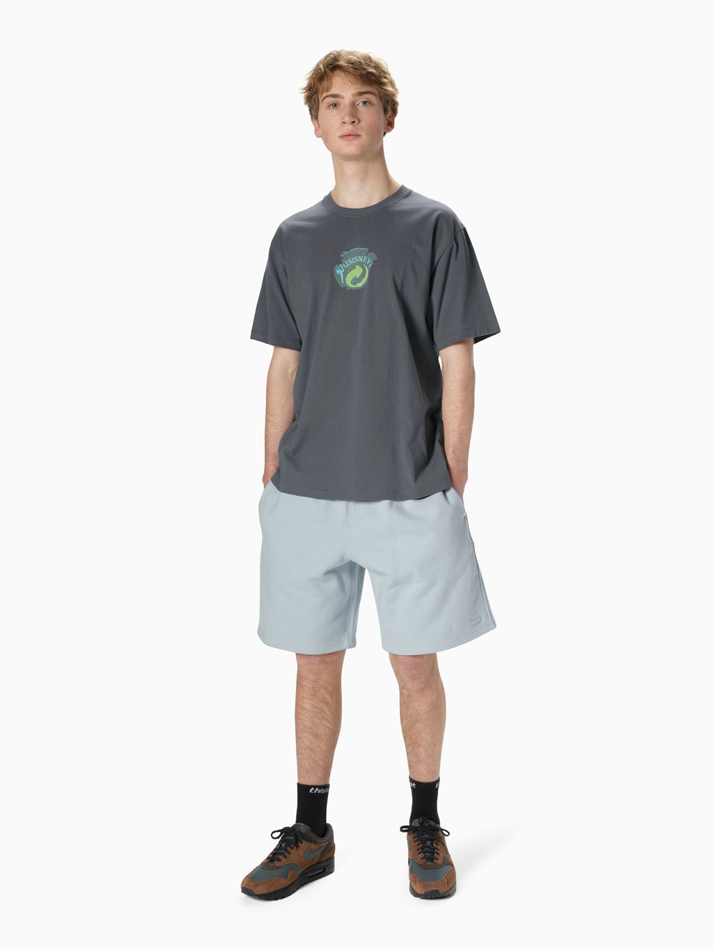 thisisneverthat - Circulation Tee (Grey) product image 4 | TRAB K-Fashion Australia