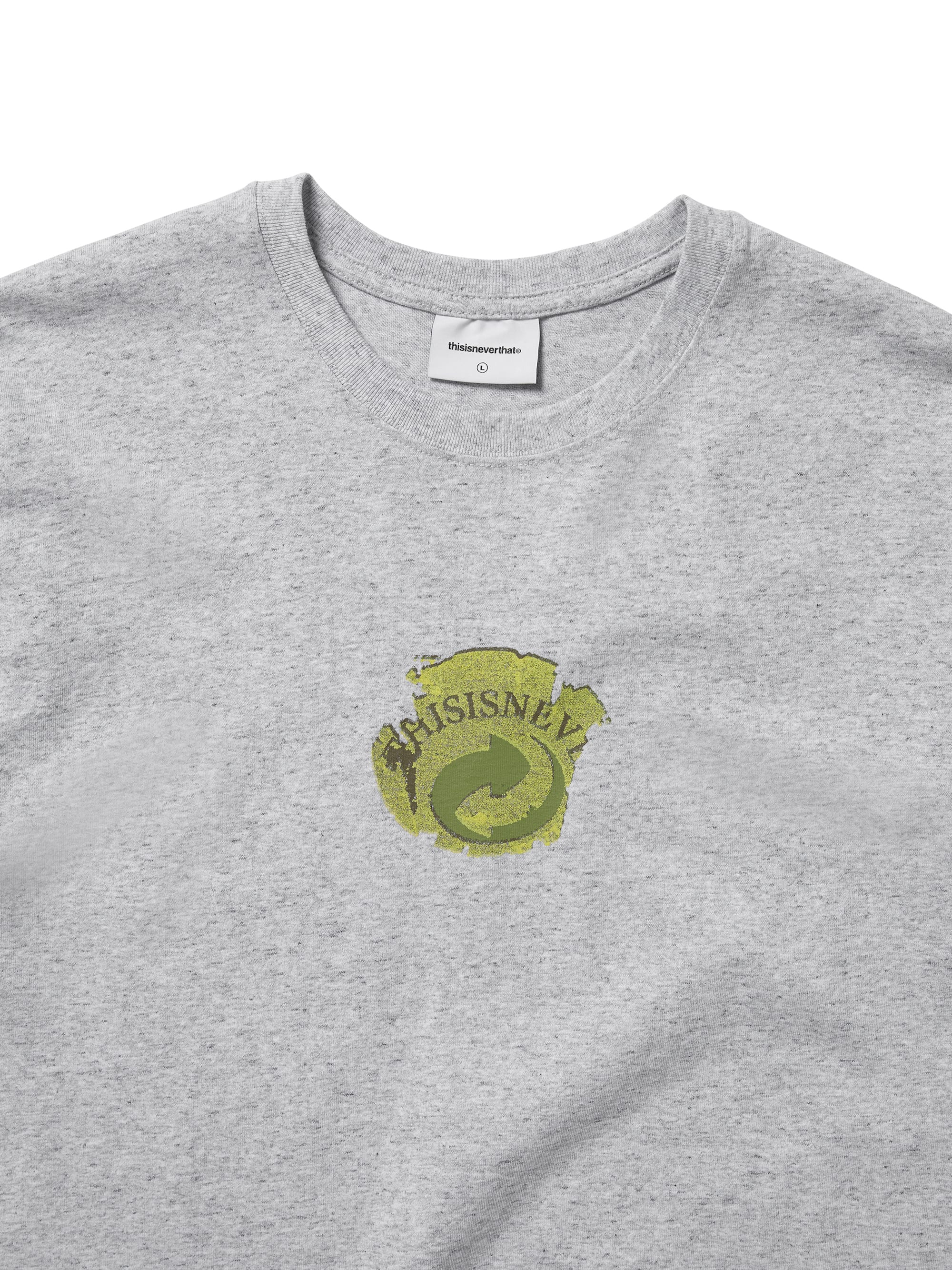 thisisneverthat - Circulation Tee (Heather Grey) product image 2 | TRAB K-Fashion Australia