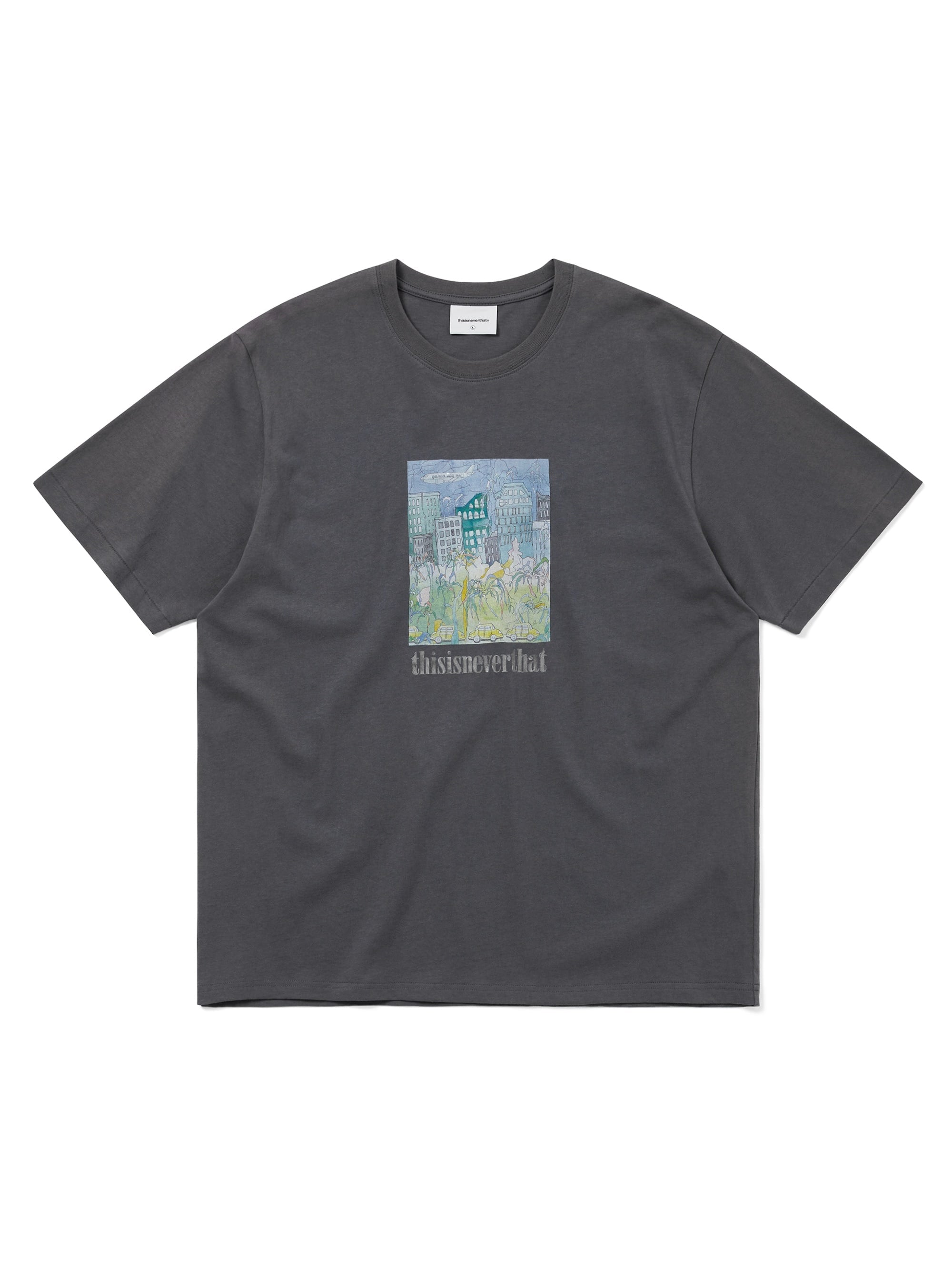 thisisneverthat - City & Park Tee Dark (Grey) product image 1 | TRAB K-Fashion Australia