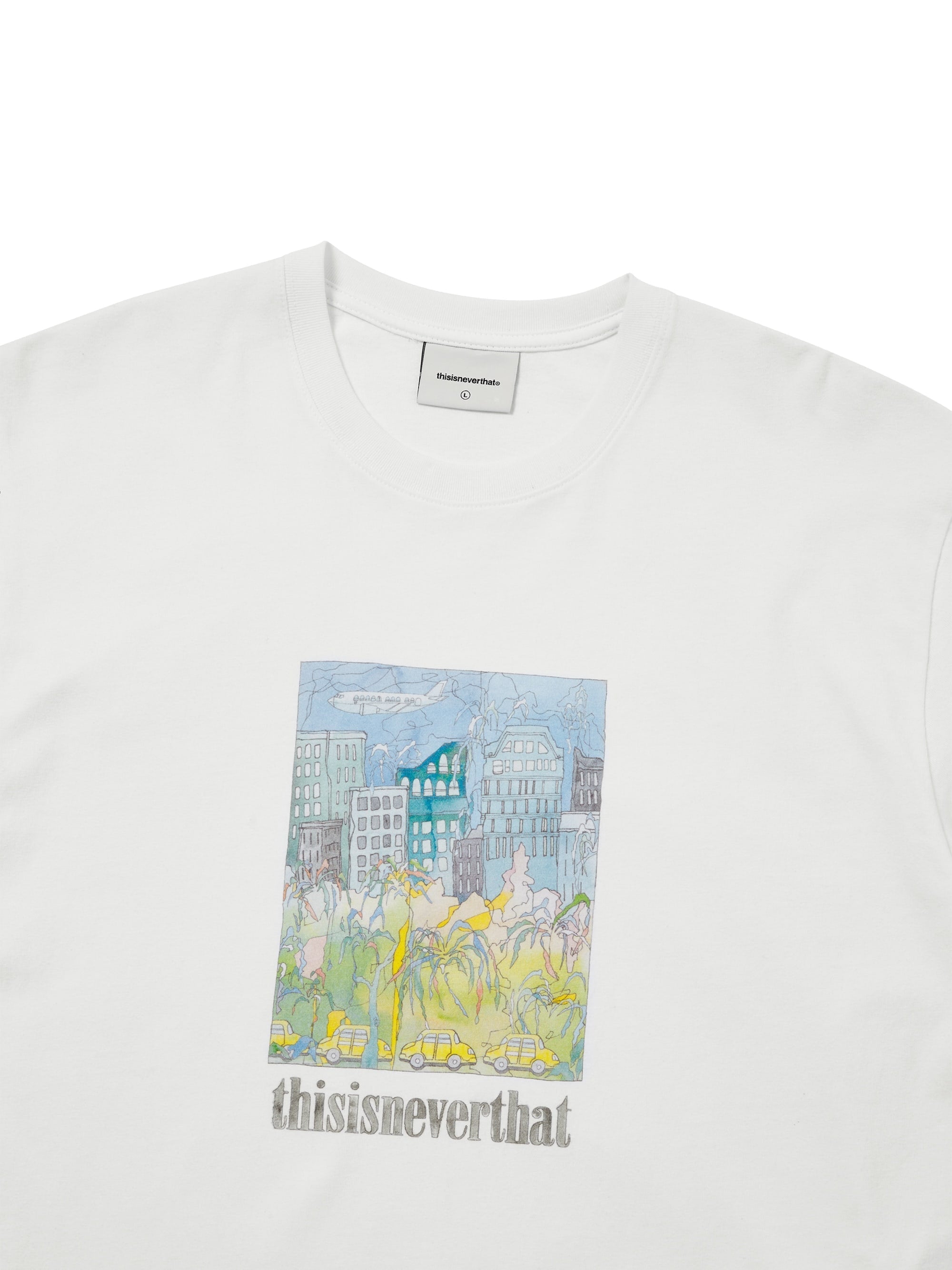thisisneverthat - City & Park Tee (White) product image 2 | TRAB K-Fashion Australia