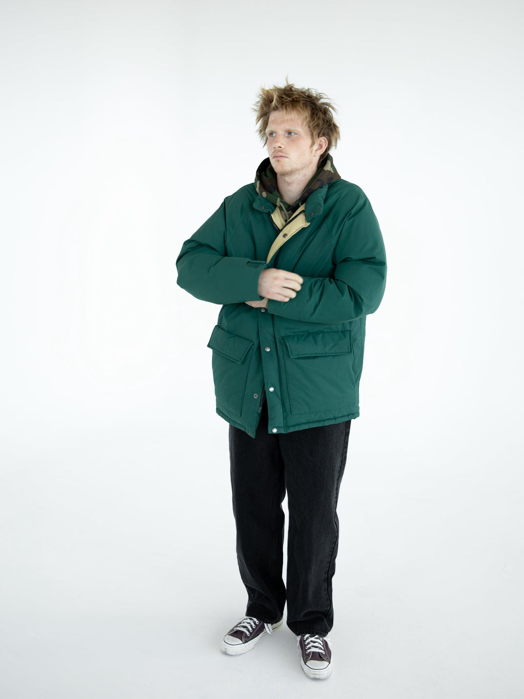 thisisneverthat - Classic Down Parka (Green) product image 9 | TRAB K-Fashion Australia