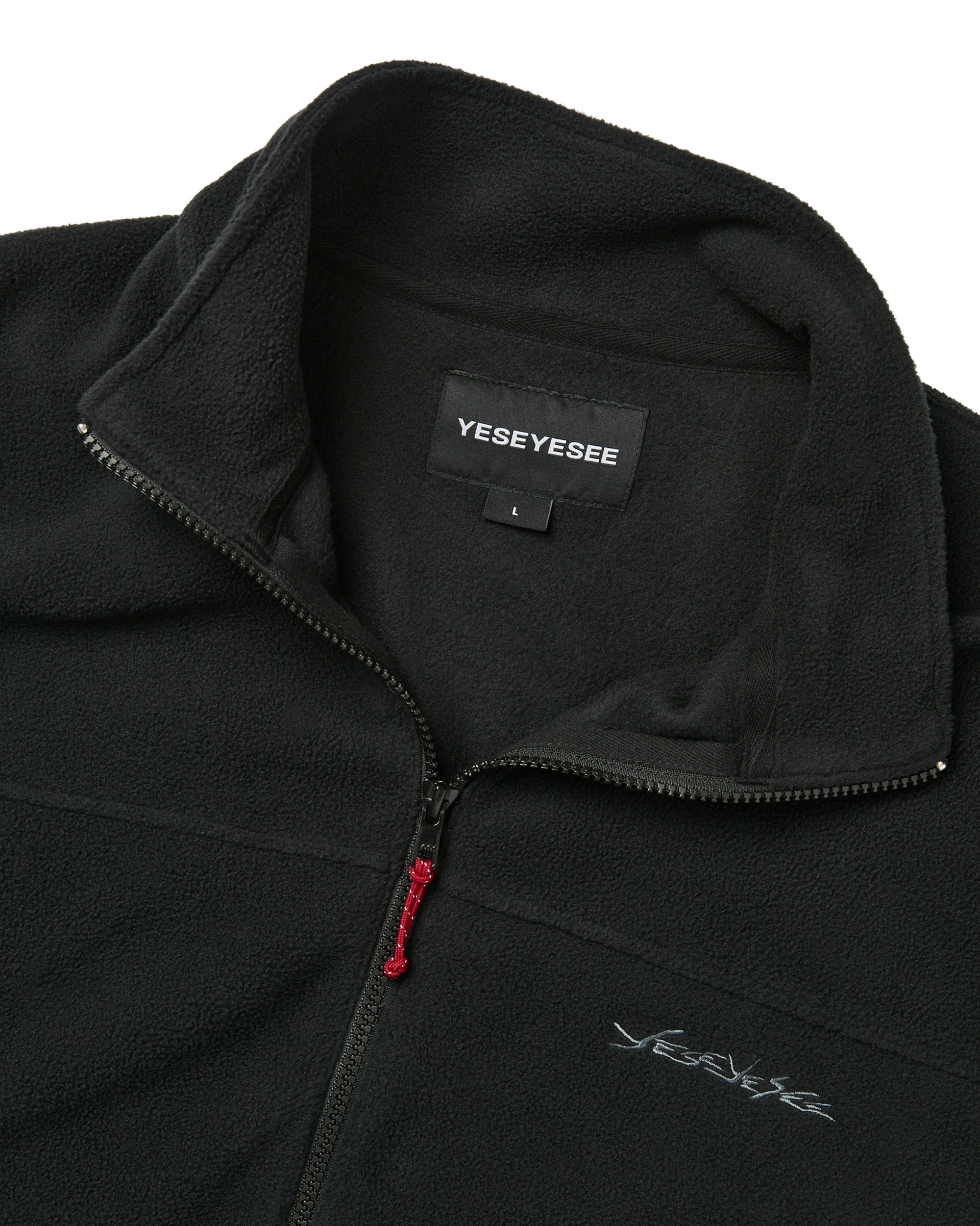yeseyesee - Comfortable Light Fleece Vest (Black) product image 3 | TRAB K-Fashion Australia