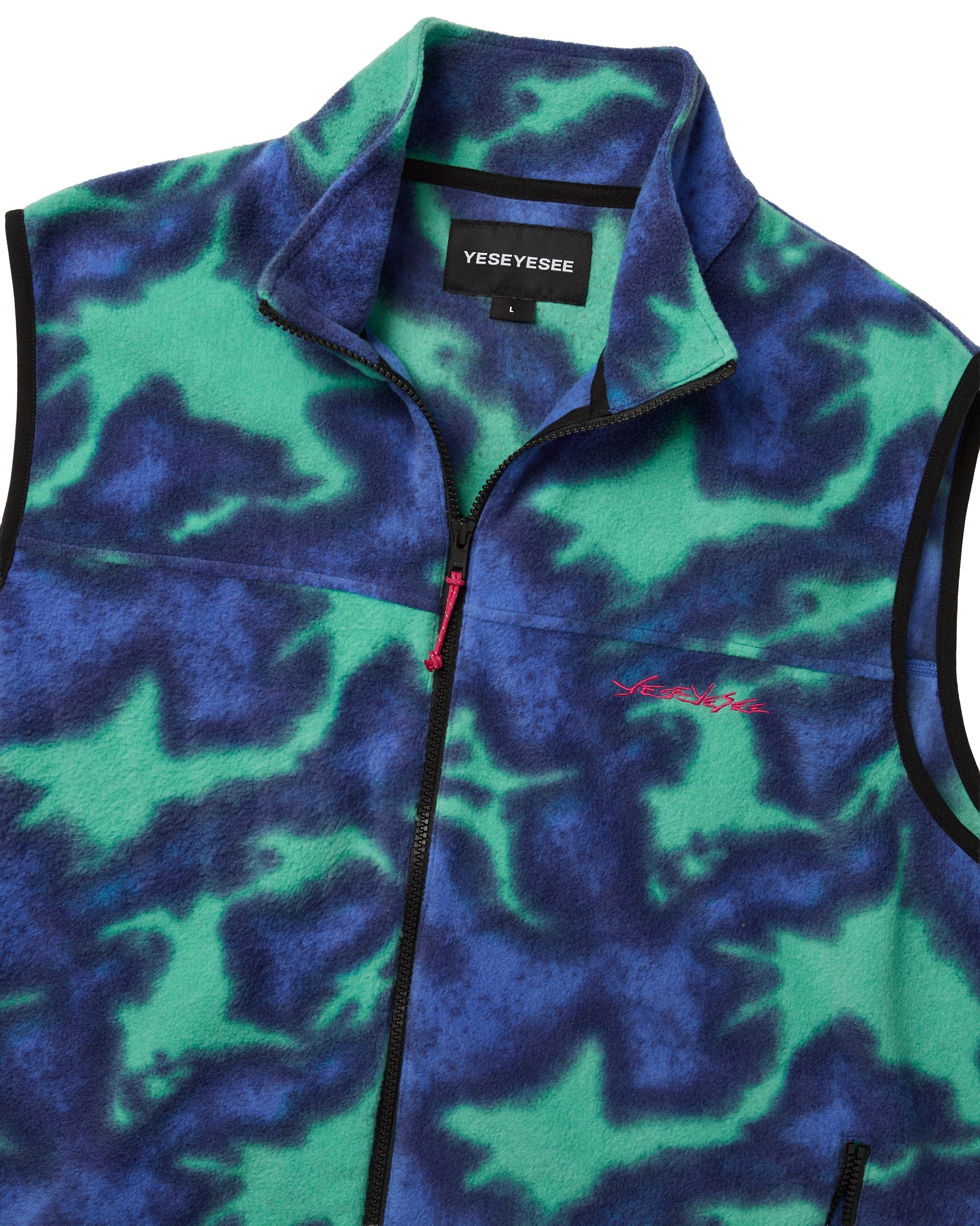 yeseyesee - Comfortable Light Fleece Vest (Purple) product image 3 | TRAB K-Fashion Australia