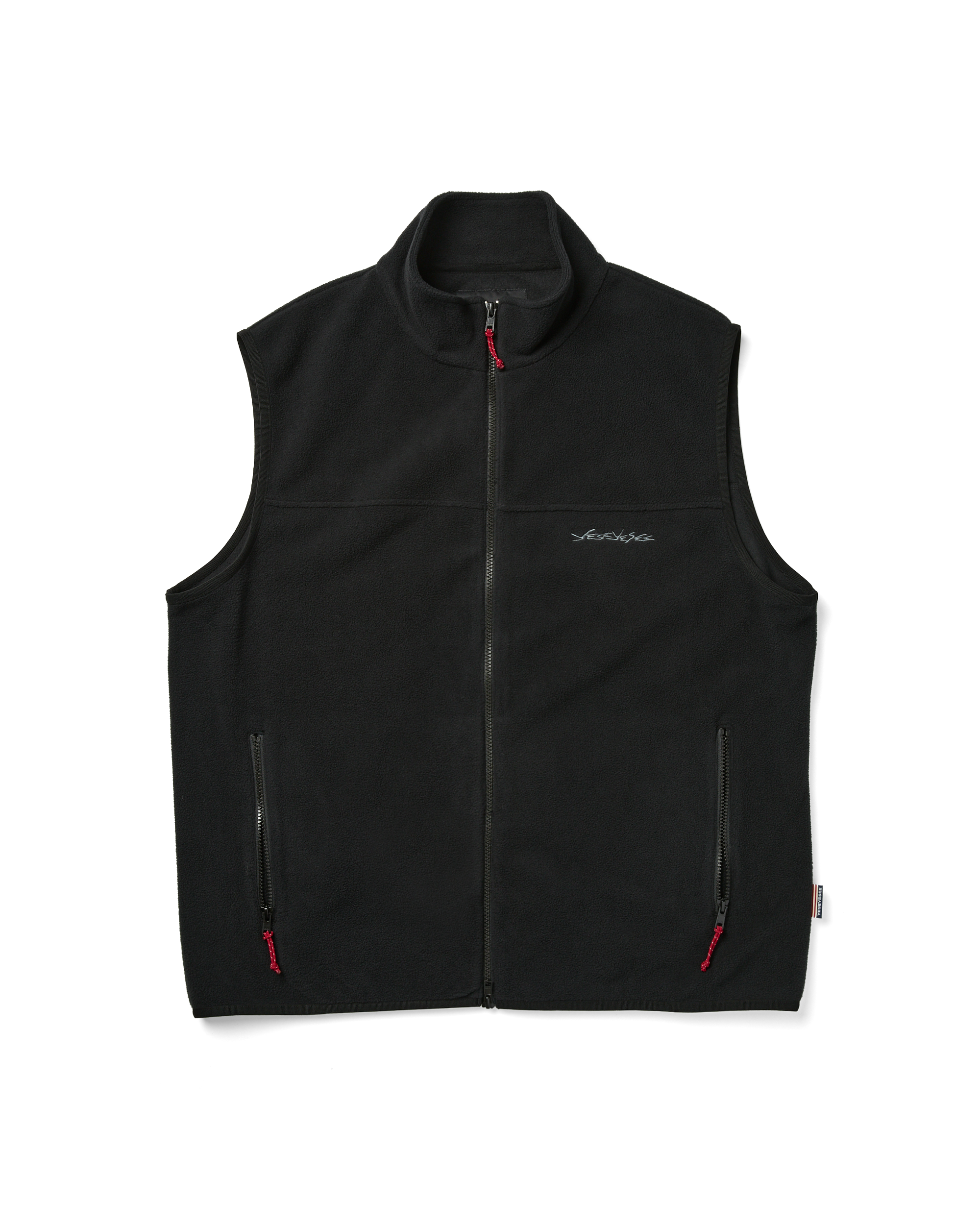 yeseyesee - Comfortable Light Fleece Vest (Black) product image 1 | TRAB K-Fashion Australia
