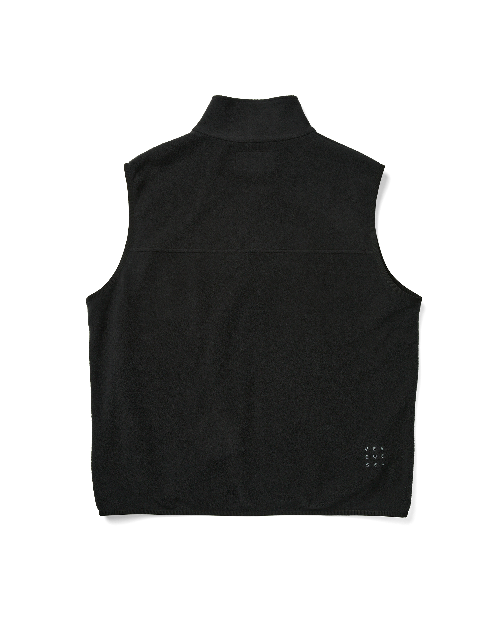 yeseyesee - Comfortable Light Fleece Vest (Black) product image 2 | TRAB K-Fashion Australia