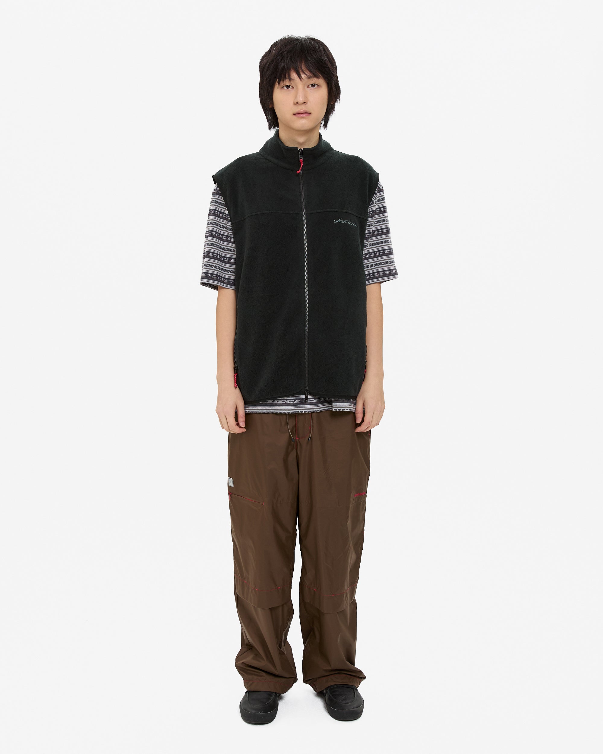 yeseyesee - Comfortable Light Fleece Vest (Black) product image 7 | TRAB K-Fashion Australia