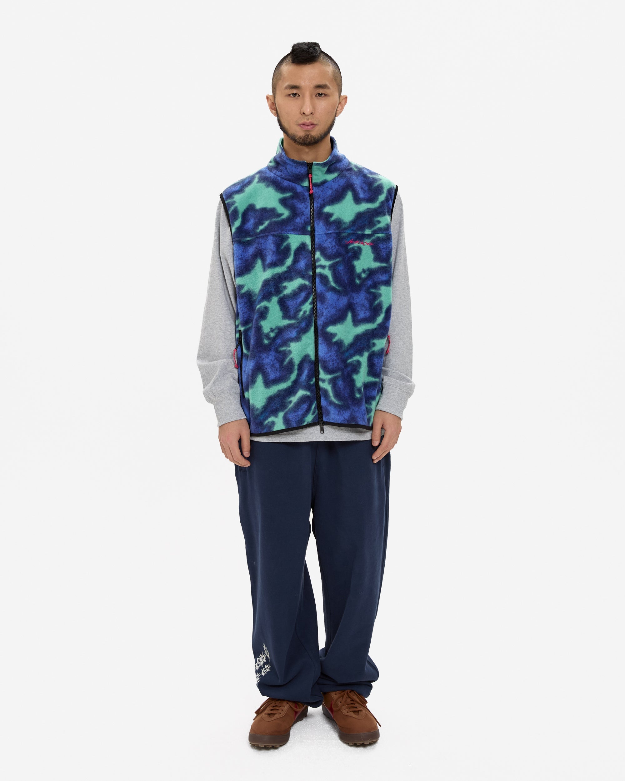 yeseyesee - Comfortable Light Fleece Vest (Purple) product image 7 | TRAB K-Fashion Australia