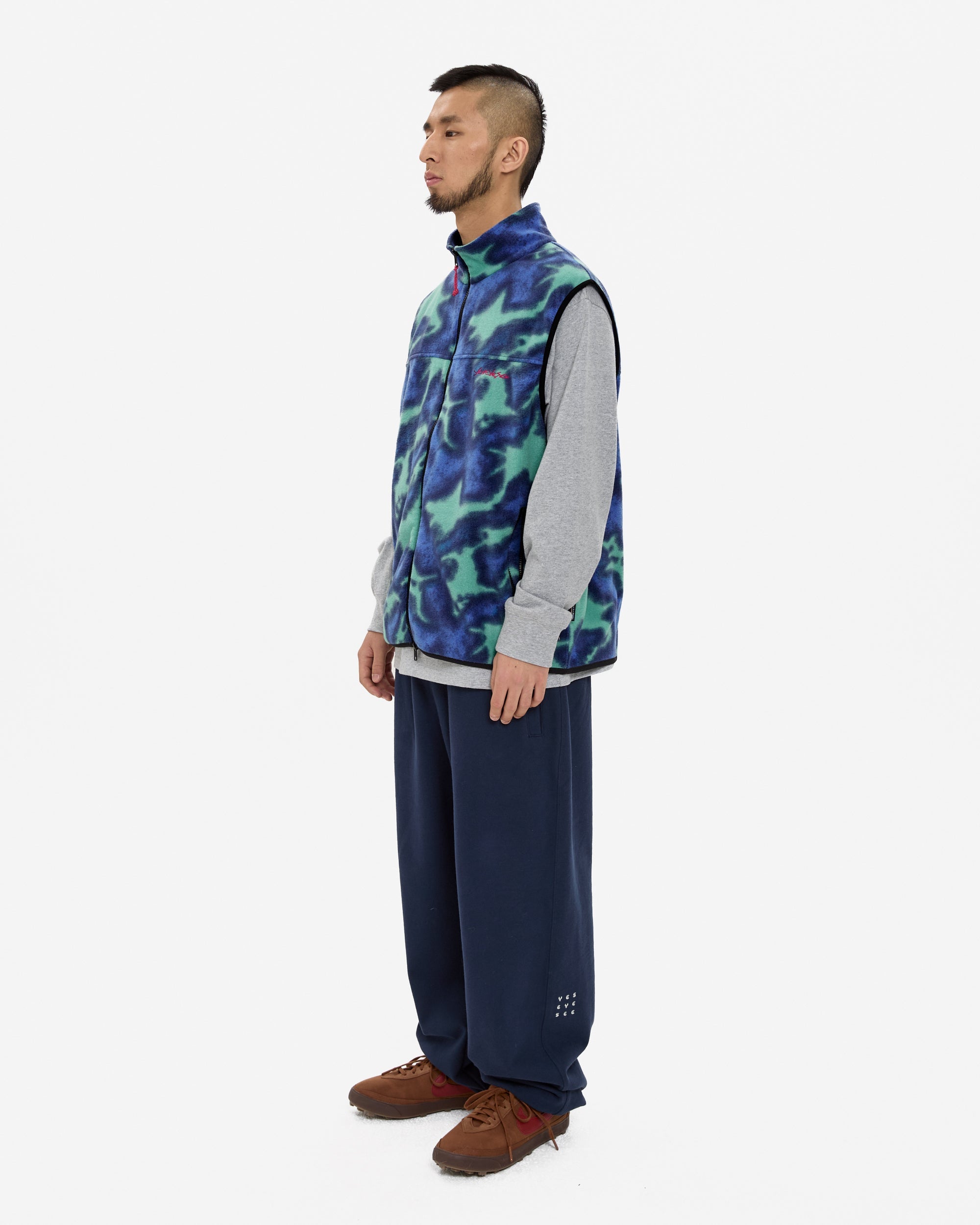 yeseyesee - Comfortable Light Fleece Vest (Purple) product image 8 | TRAB K-Fashion Australia