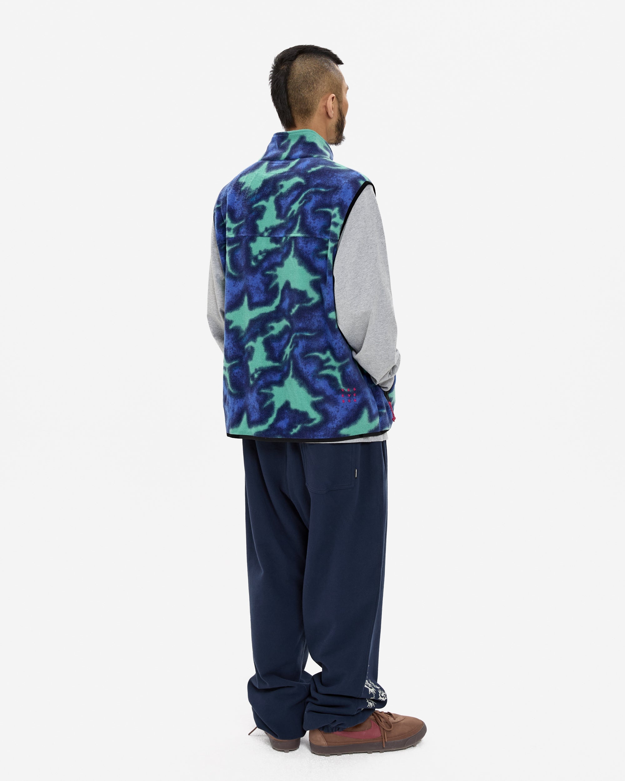 yeseyesee - Comfortable Light Fleece Vest (Purple) product image 9 | TRAB K-Fashion Australia