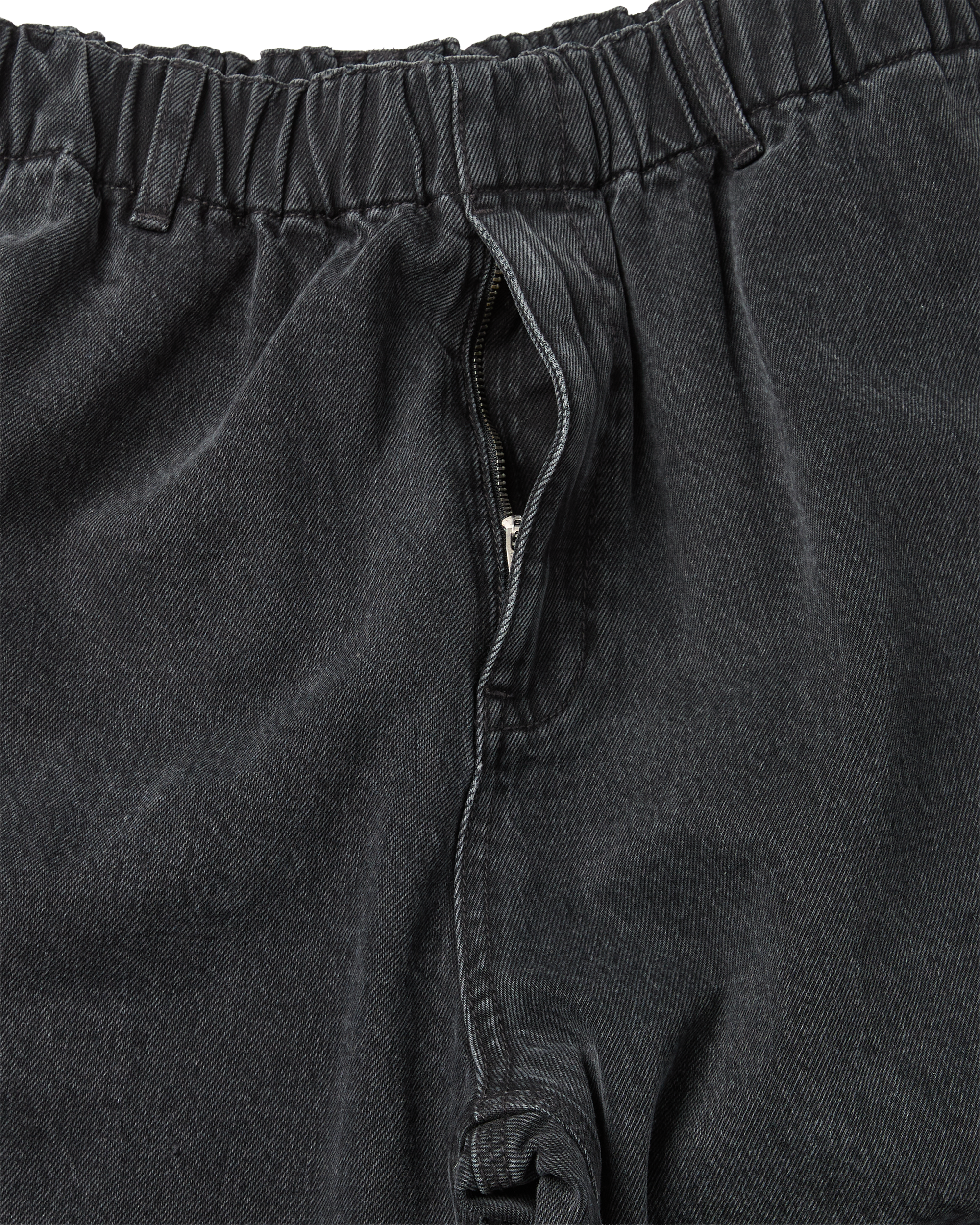 yeseyesee - Comfy Denim Carpenter Pants (Black) product image 6 | TRAB K-Fashion Australia