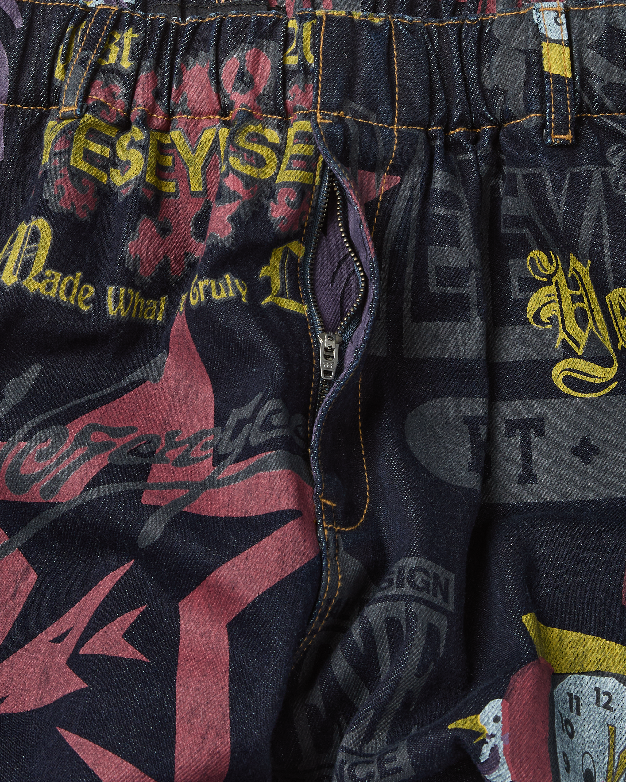 yeseyesee - Comfy Denim Carpenter Pants (Multi) product image 6 | TRAB K-Fashion Australia