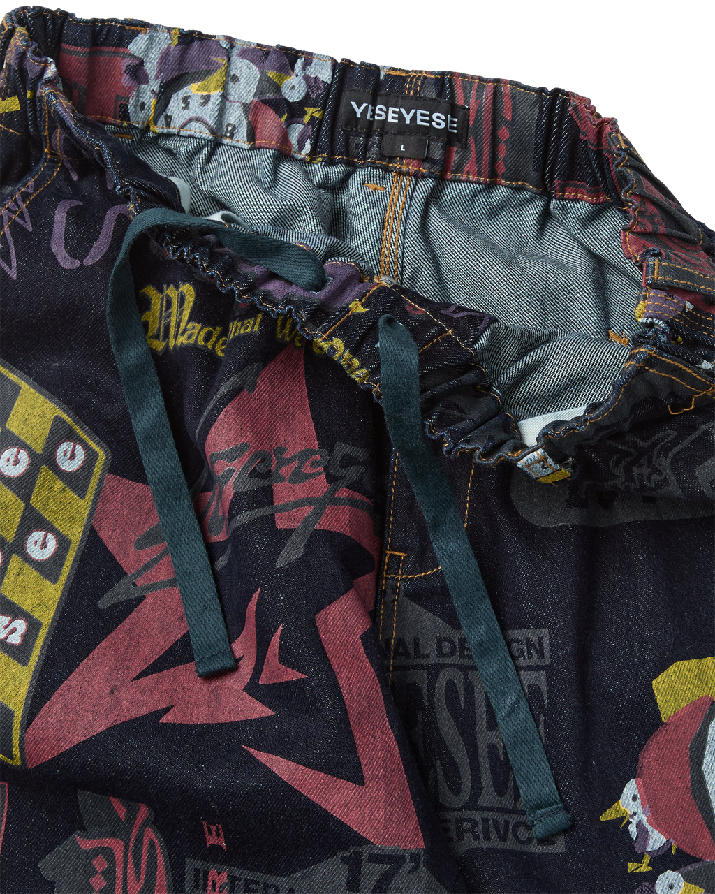 yeseyesee - Comfy Denim Carpenter Pants (Multi) product image 7 | TRAB K-Fashion Australia