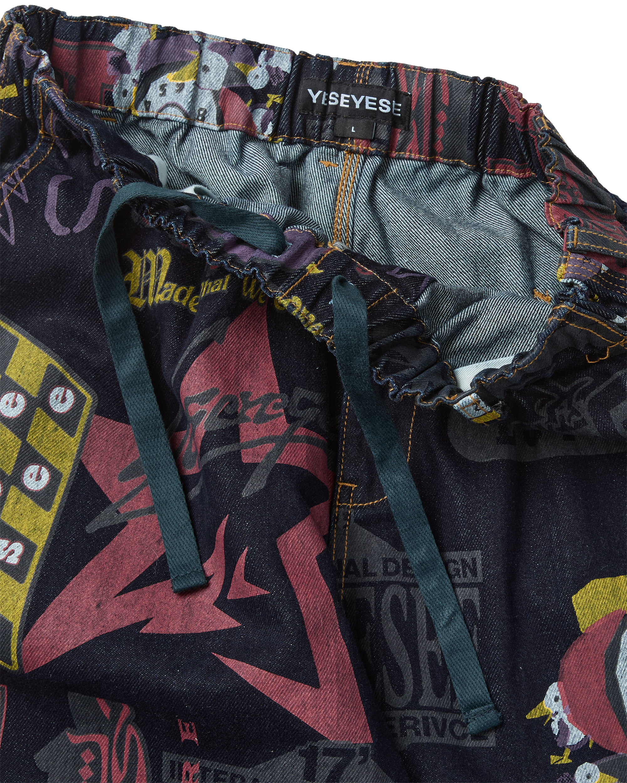 yeseyesee - Comfy Denim Carpenter Pants (Multi) product image 7 | TRAB K-Fashion Australia