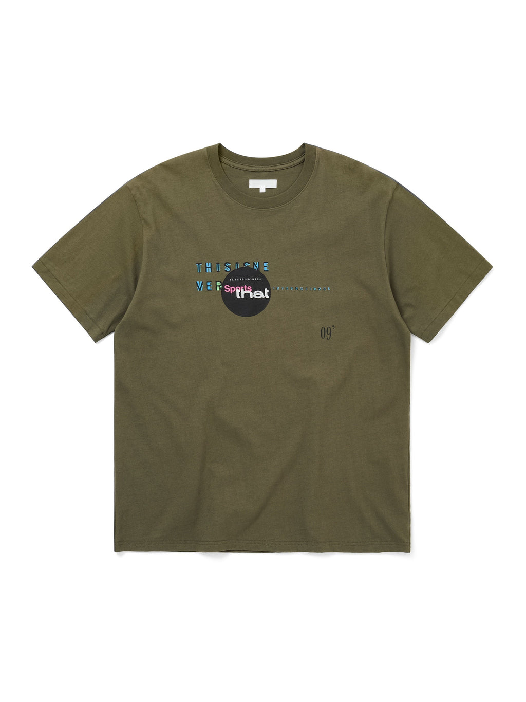 thisisneverthat - Composition Tee (Olive) product image 1 | TRAB K-Fashion Australia