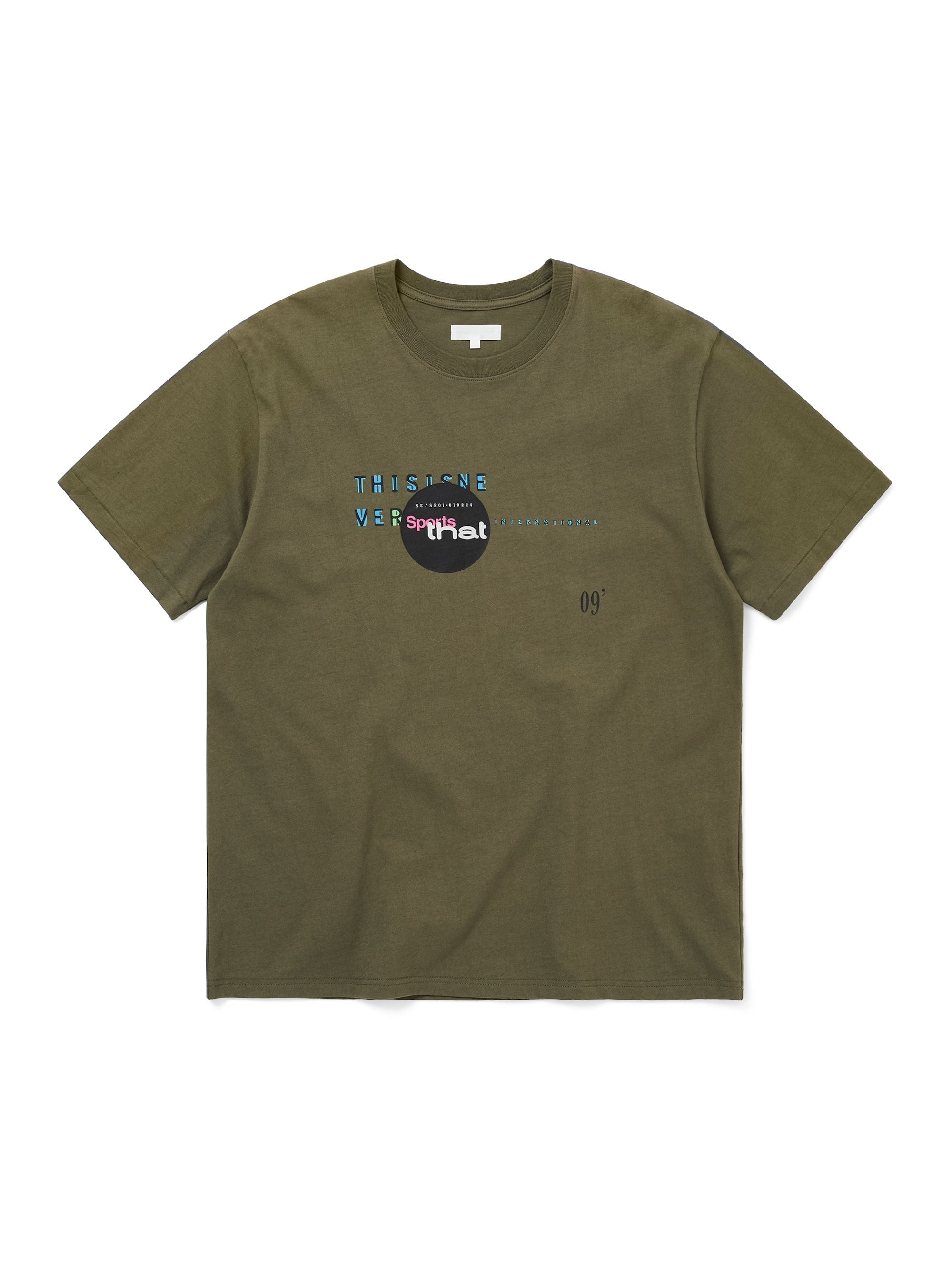 thisisneverthat - Composition Tee (Olive) product image 1 | TRAB K-Fashion Australia
