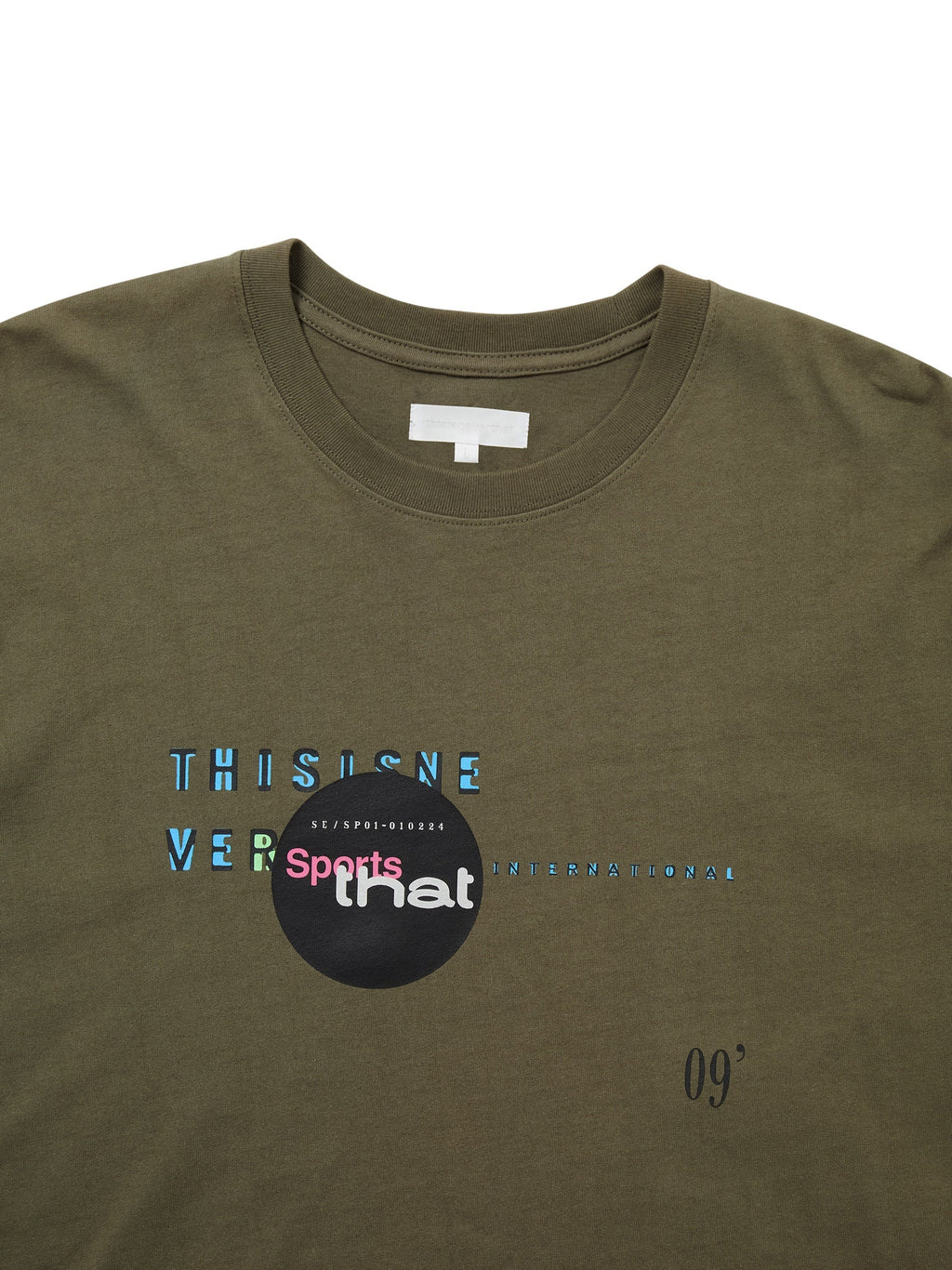 thisisneverthat - Composition Tee (Olive) product image 2 | TRAB K-Fashion Australia