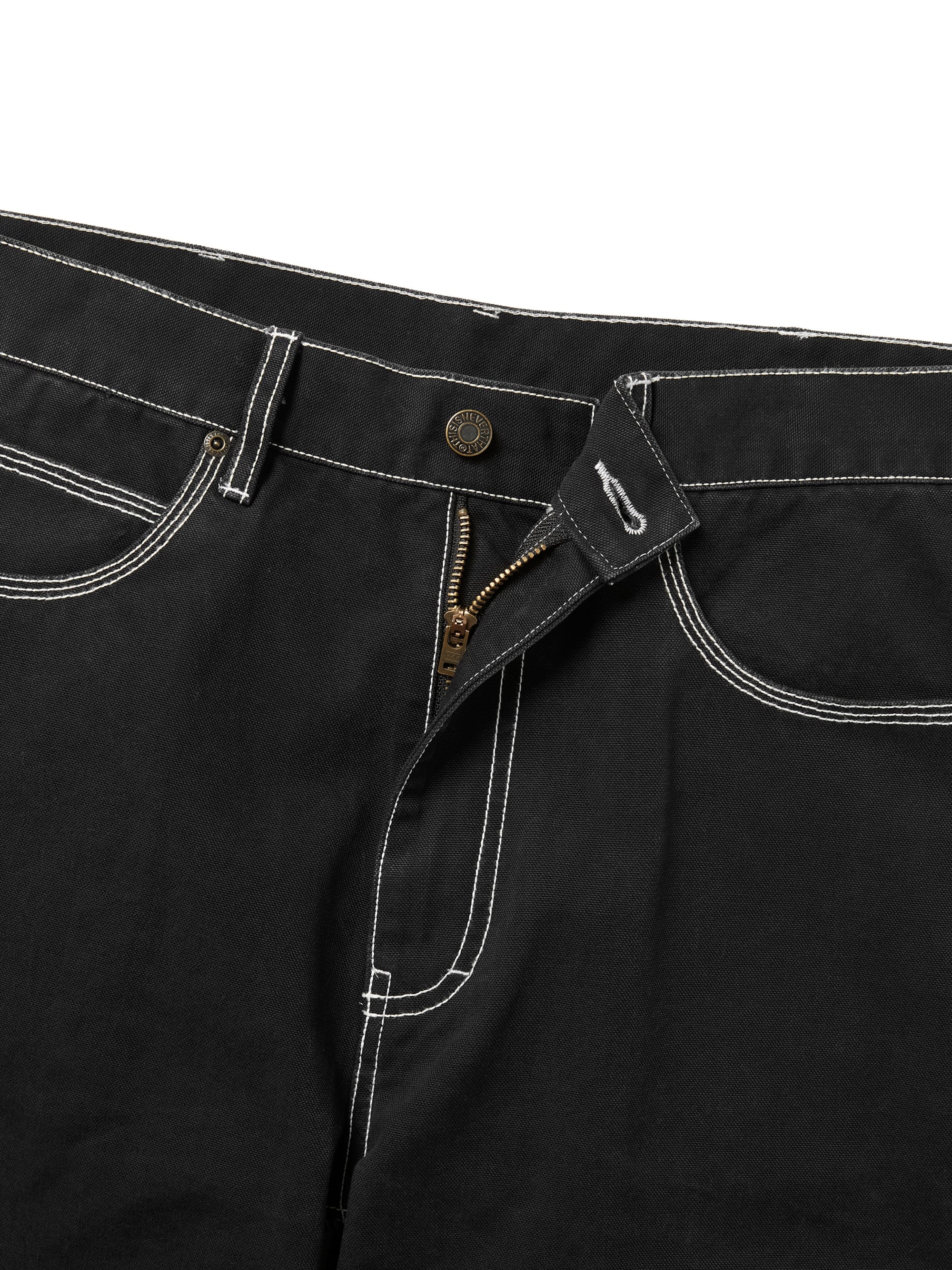 thisisneverthat - Contrast Stitch Pant (black) product image 2 | TRAB K-Fashion Australia