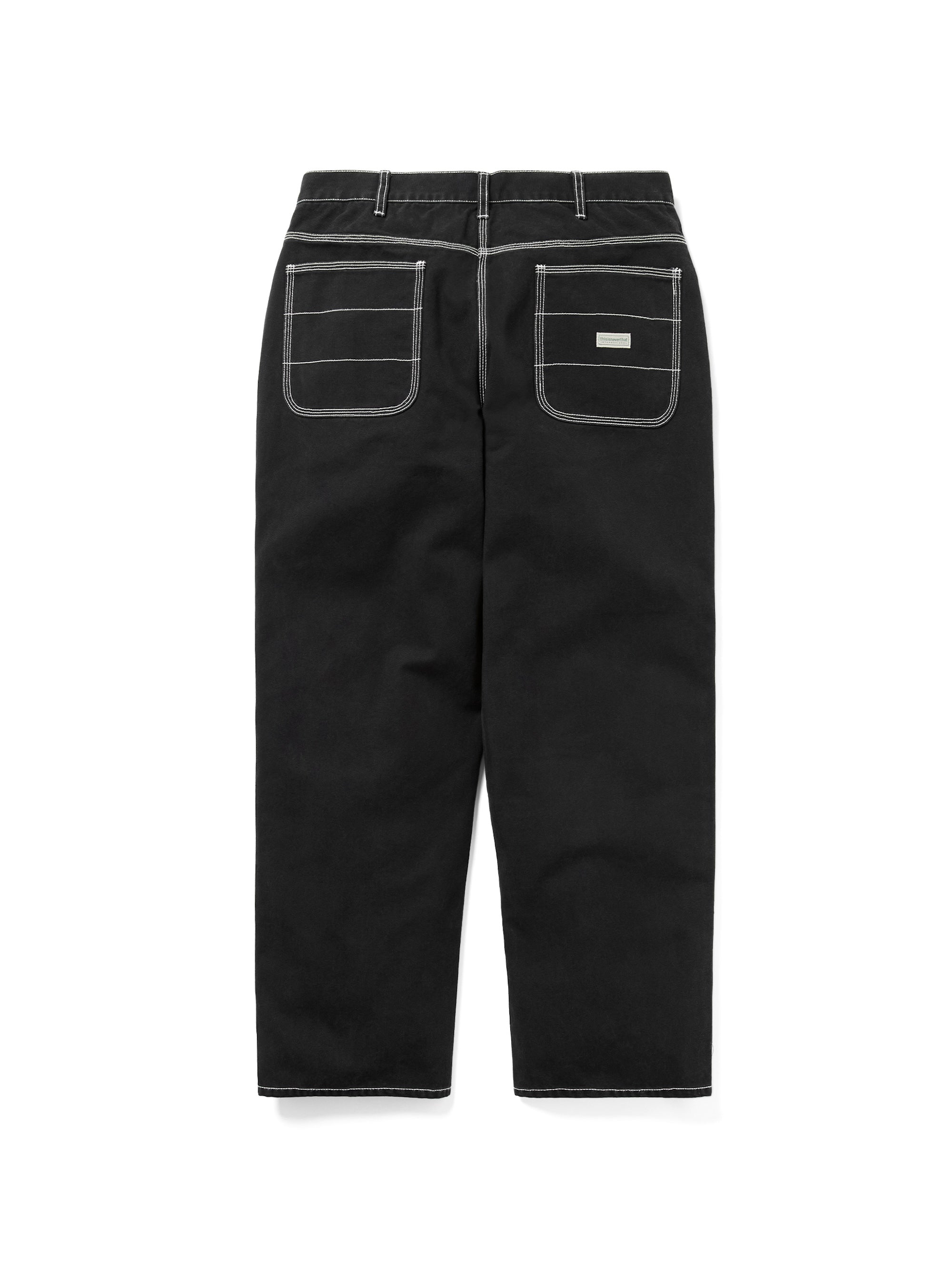 thisisneverthat - Contrast Stitch Pant (black) product image 4 | TRAB K-Fashion Australia