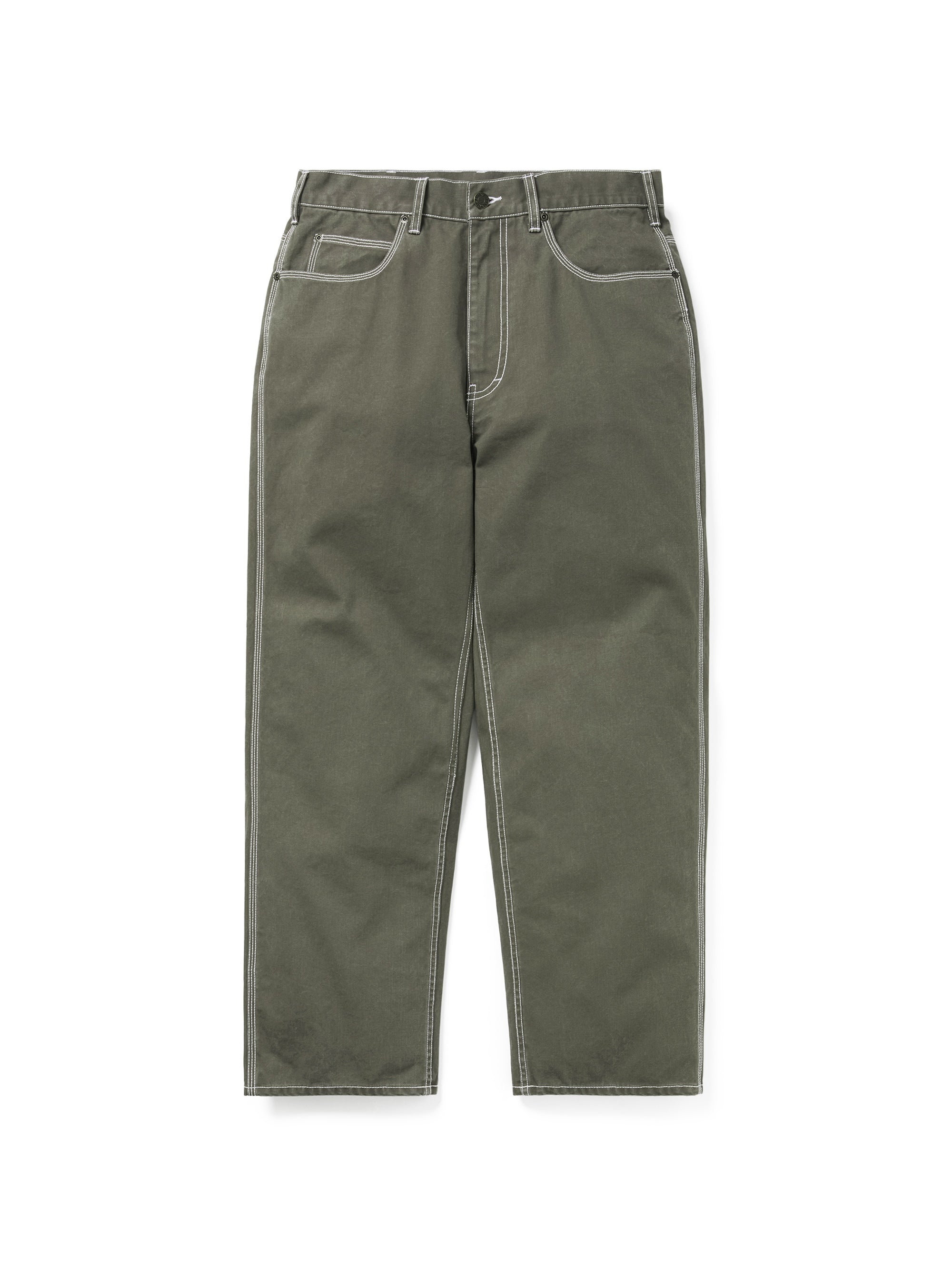 thisisneverthat - Contrast Stitch Pant (olive) product image 1 | TRAB K-Fashion Australia