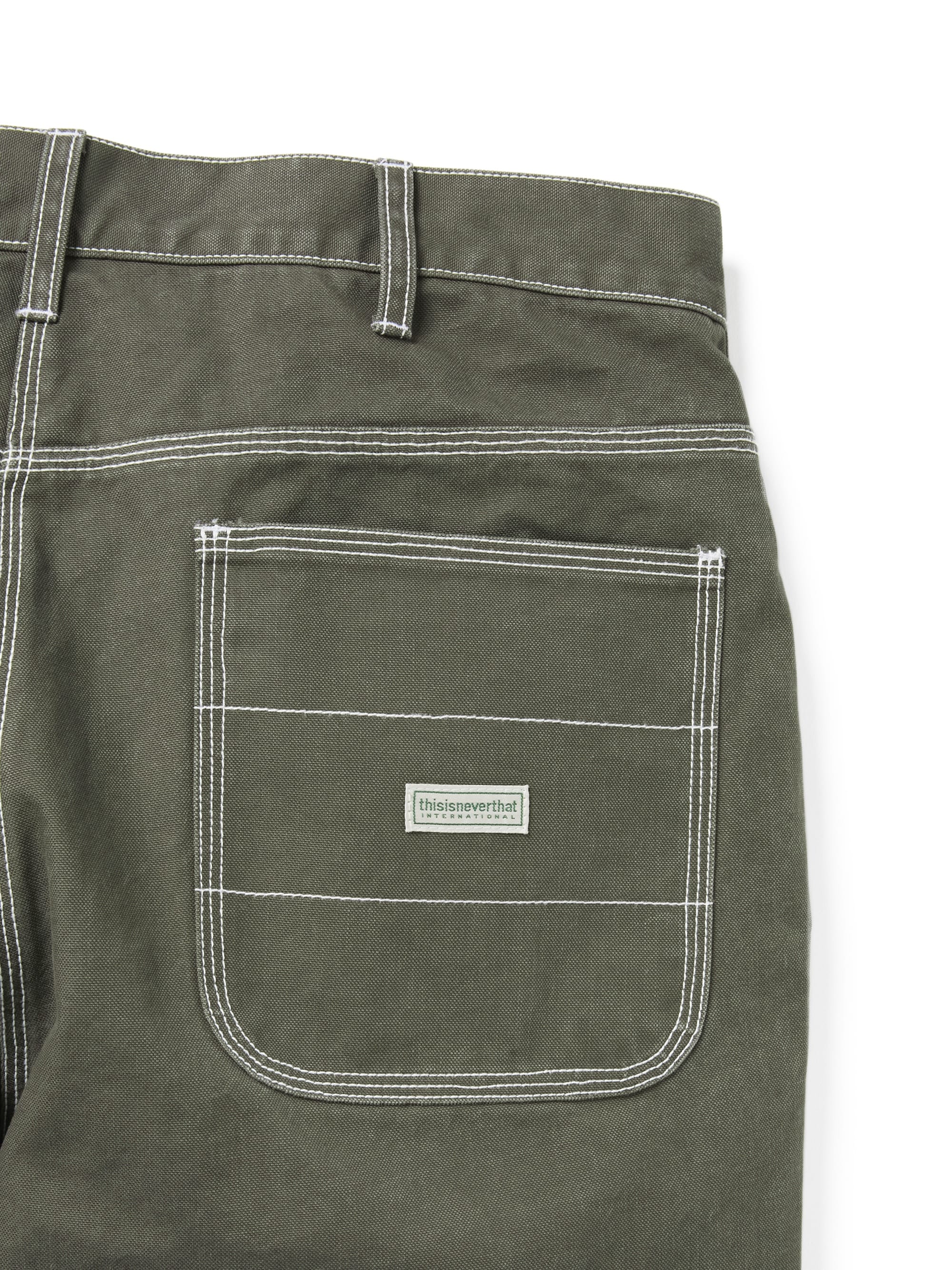 thisisneverthat - Contrast Stitch Pant (olive) product image 3 | TRAB K-Fashion Australia