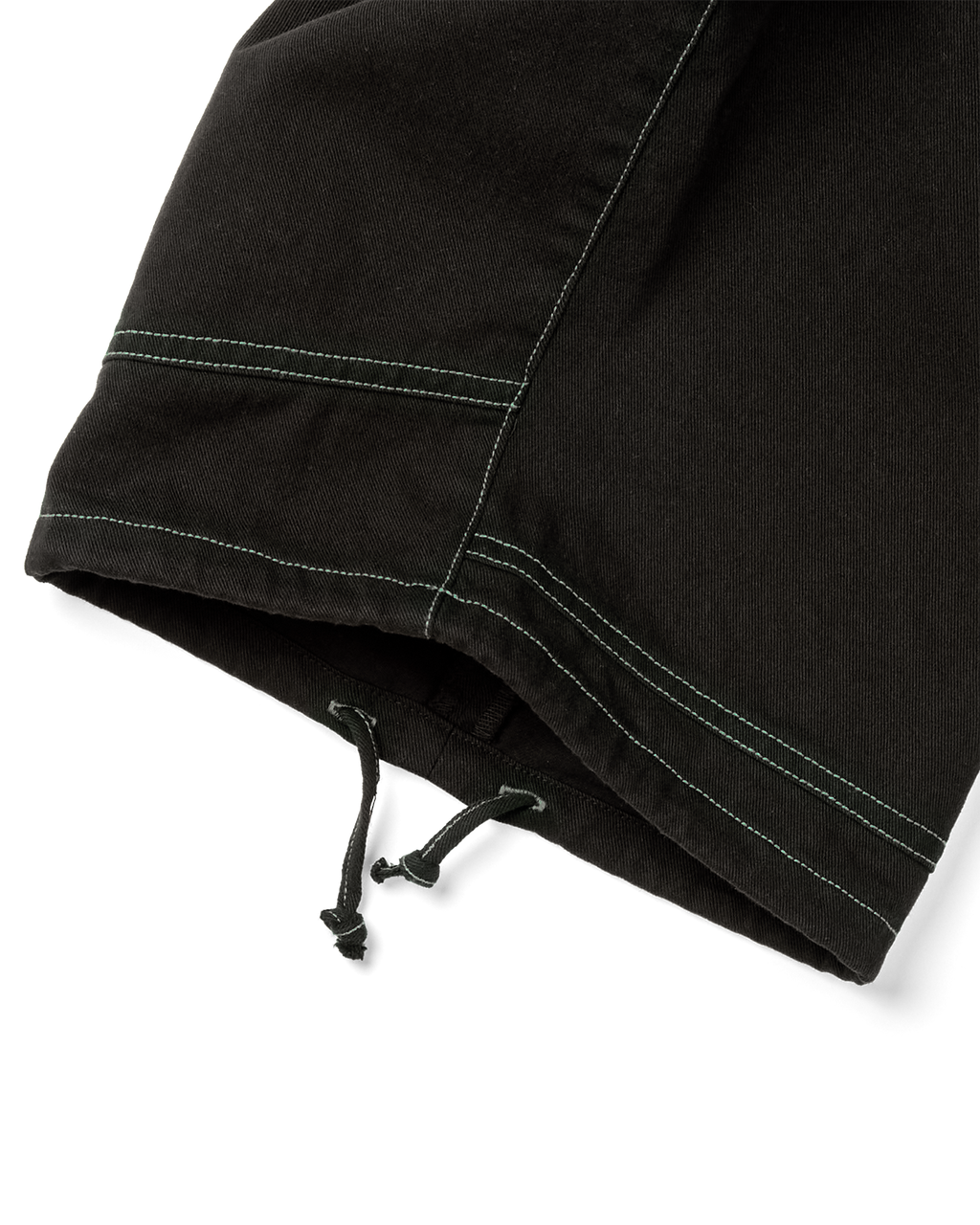 yeseyesee - Contrast Stitch Cargo Shorts (Black) product image 6 | TRAB K-Fashion Australia