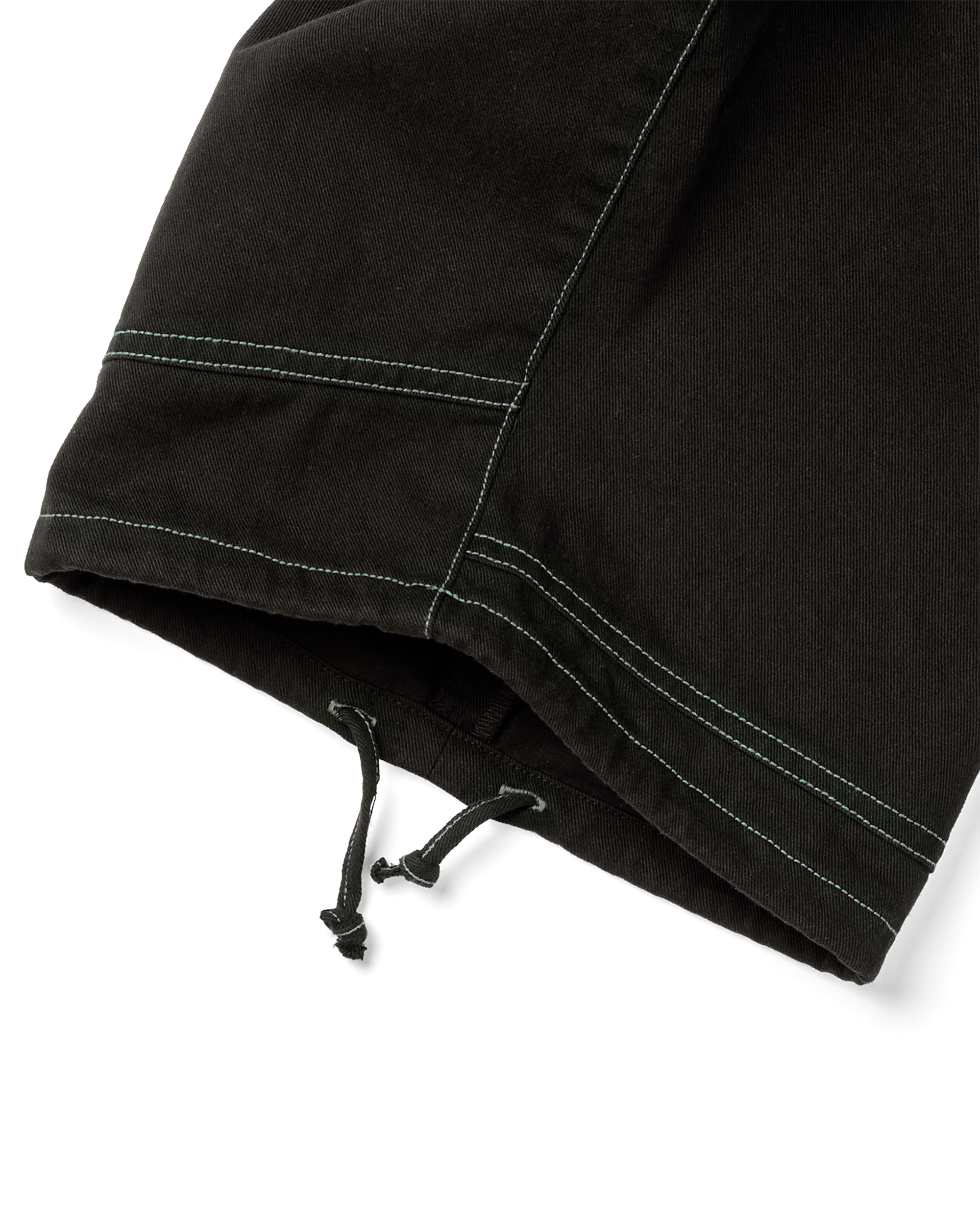 yeseyesee - Contrast Stitch Cargo Shorts (Black) product image 6 | TRAB K-Fashion Australia