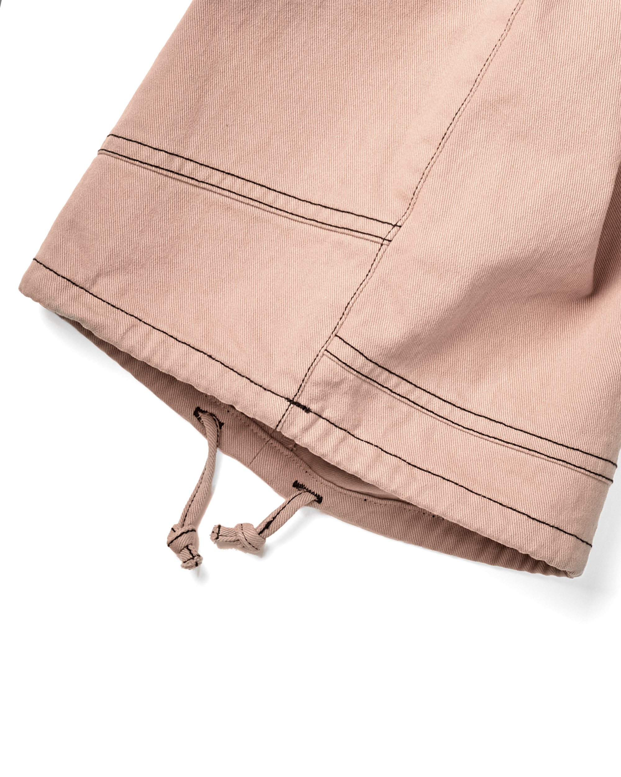 yeseyesee - Contrast Stitch Cargo Shorts (Coral) product image 6 | TRAB K-Fashion Australia