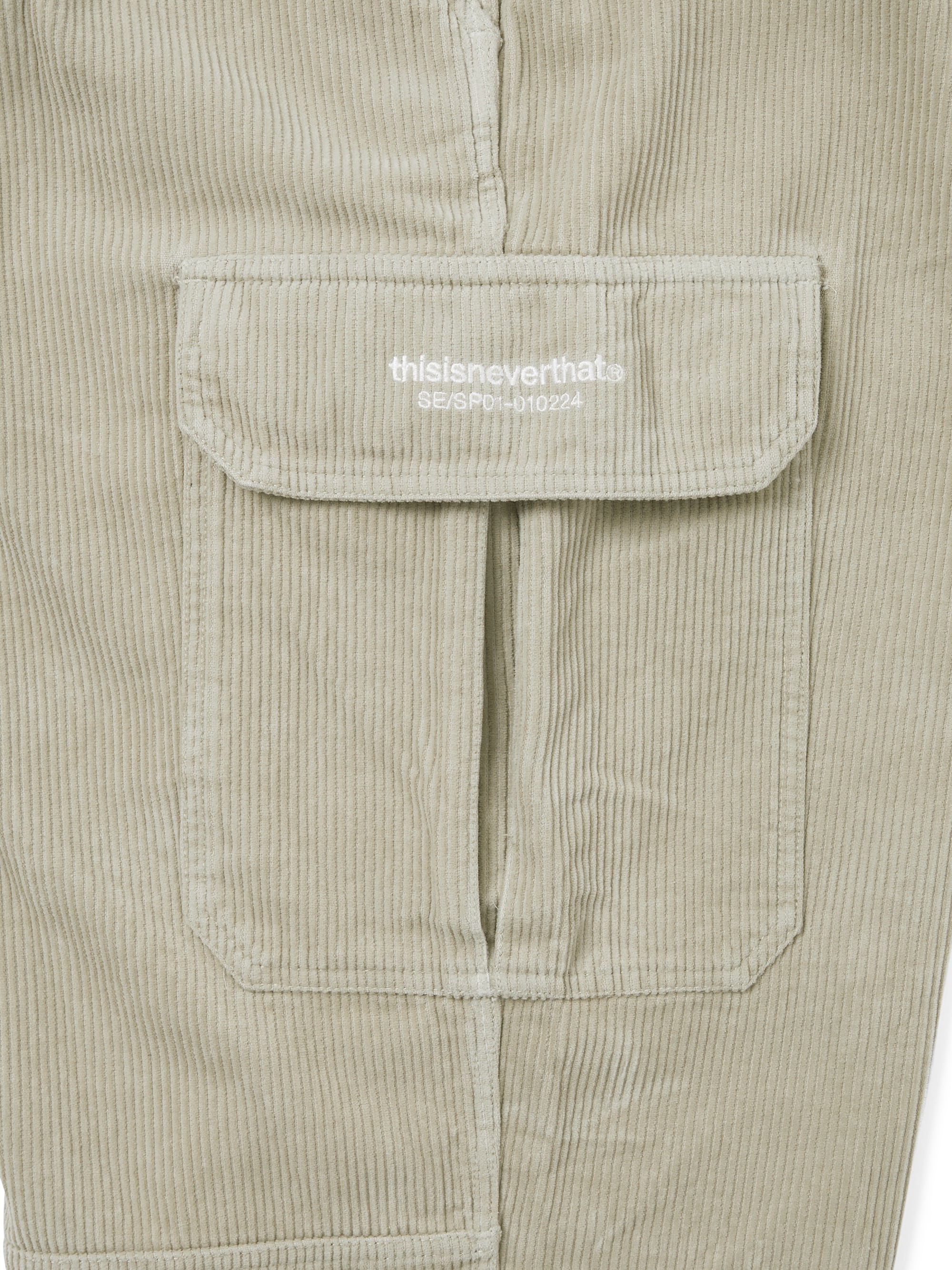 thisisneverthat - Corduroy Cargo Pant (beige) product image 4 | TRAB K-Fashion Australia