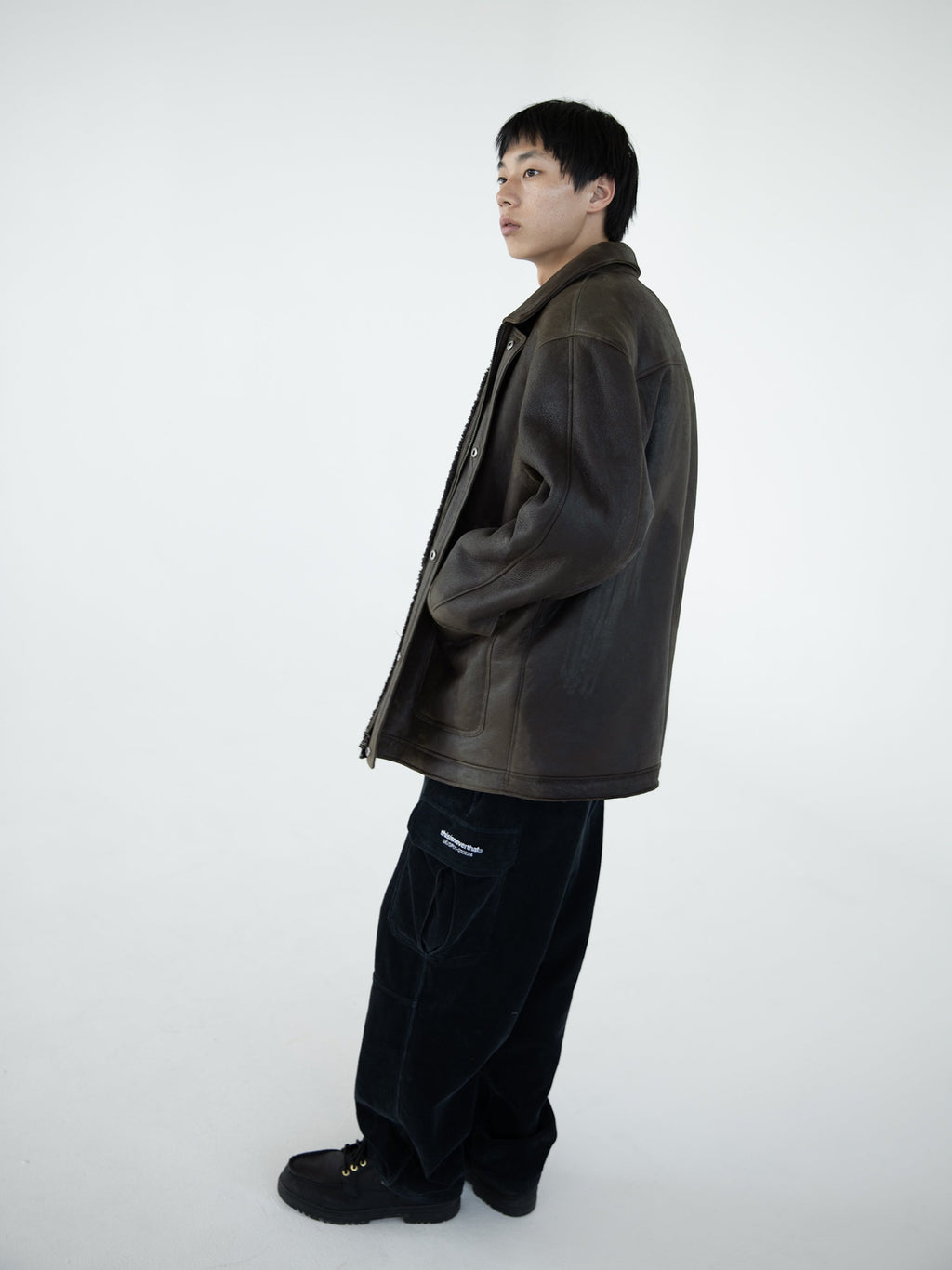 thisisneverthat - Corduroy Cargo Pant (black) product image 7 | TRAB K-Fashion Australia