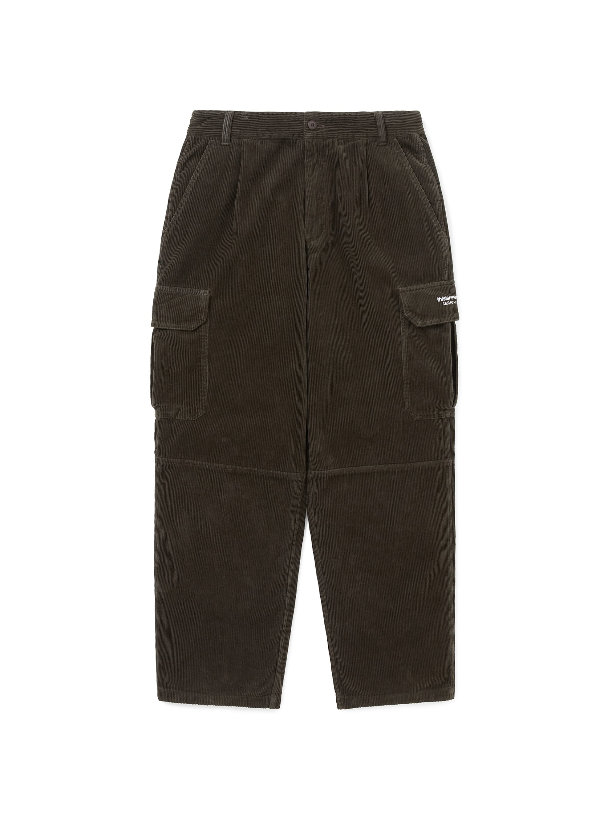 thisisneverthat - Corduroy Cargo Pant (brown) product image 1 | TRAB K-Fashion Australia