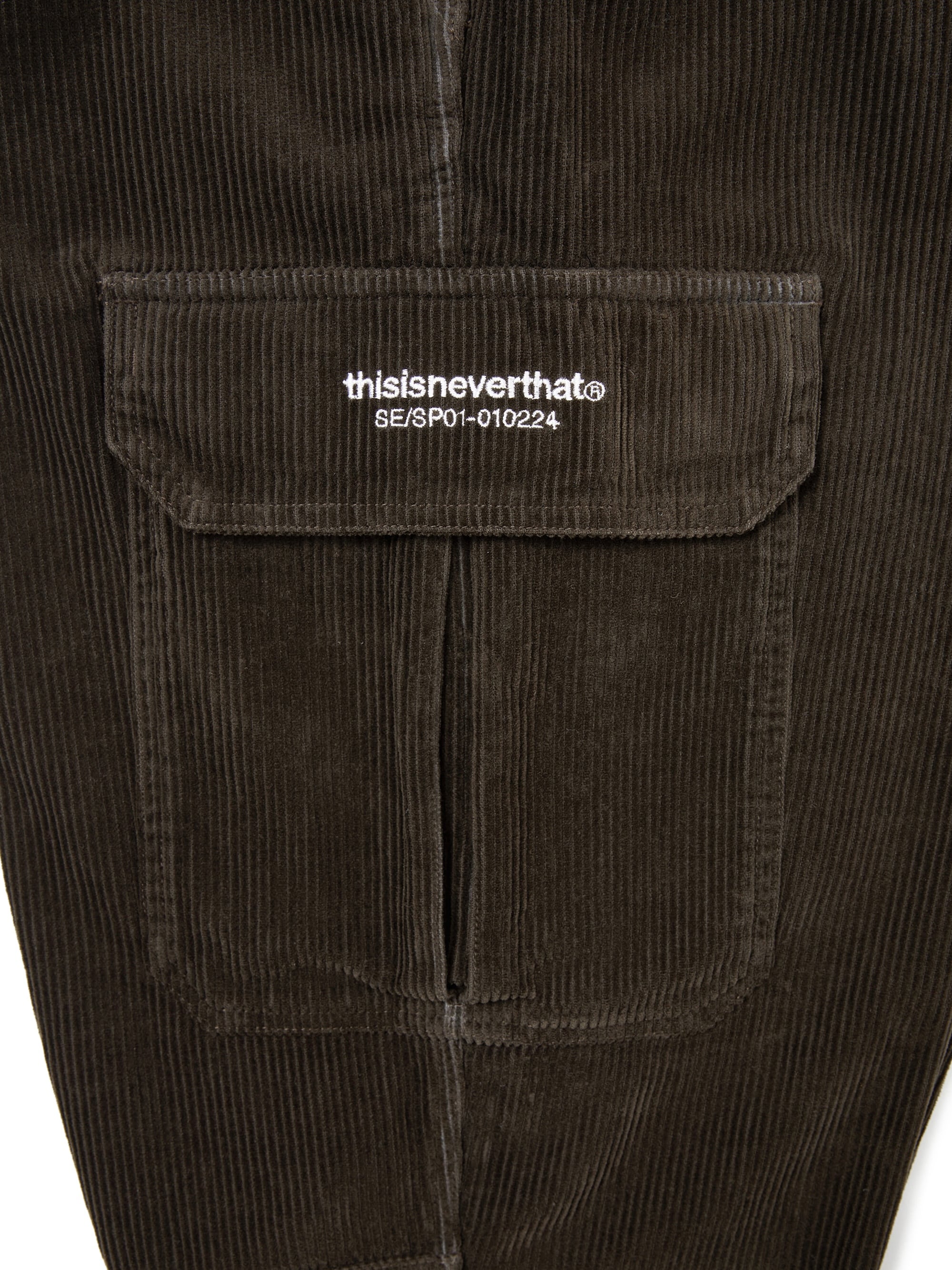 thisisneverthat - Corduroy Cargo Pant (brown) product image 4 | TRAB K-Fashion Australia