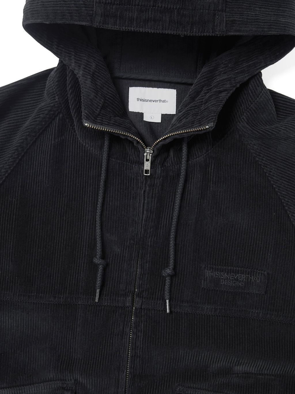 thisisneverthat - Corduroy Field Jacket (Black) product image 2 | TRAB K-Fashion Australia