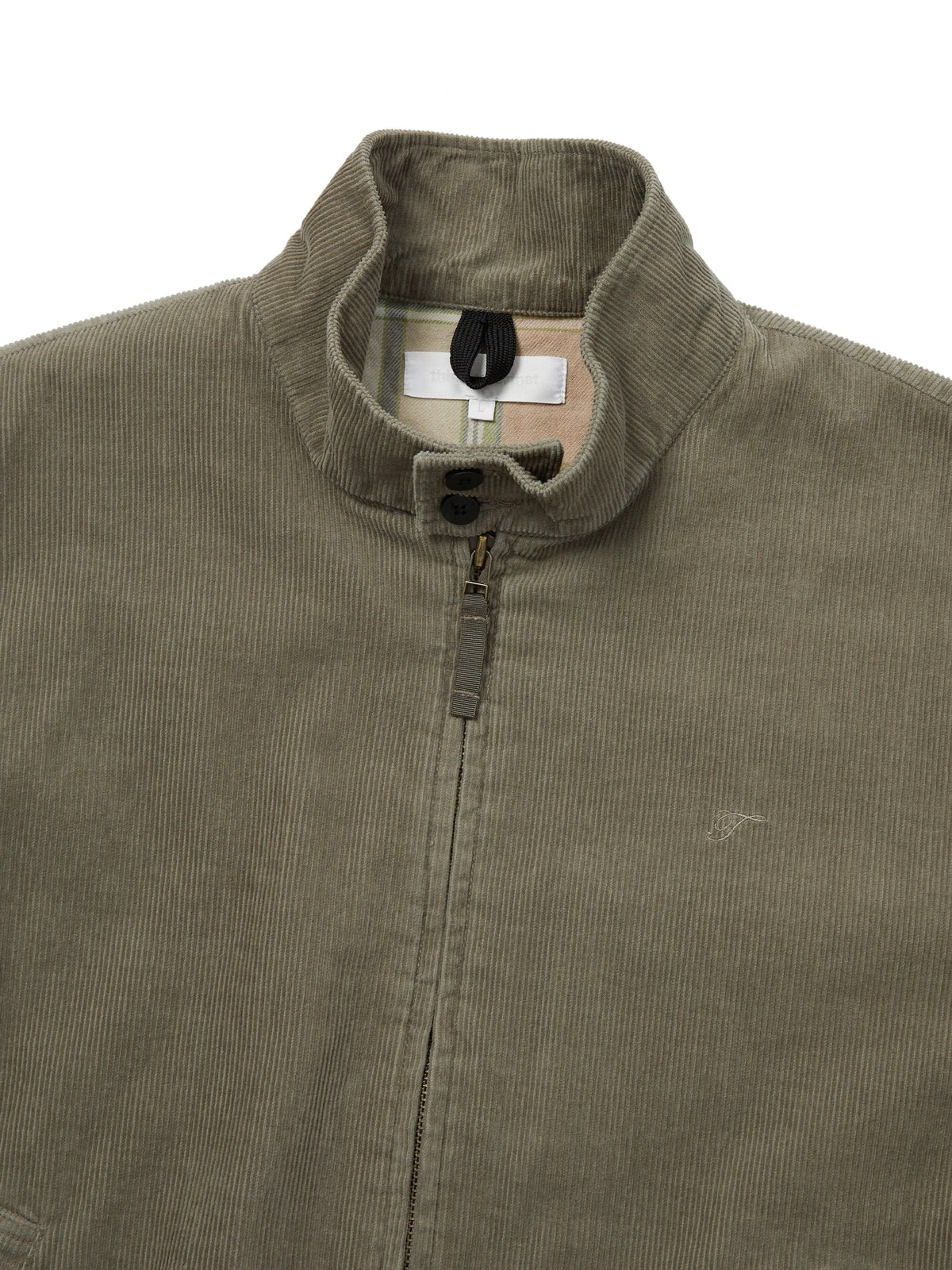 thisisneverthat - Corduroy Harrington Jacket (Olive Drab) product image 2 | TRAB K-Fashion Australia
