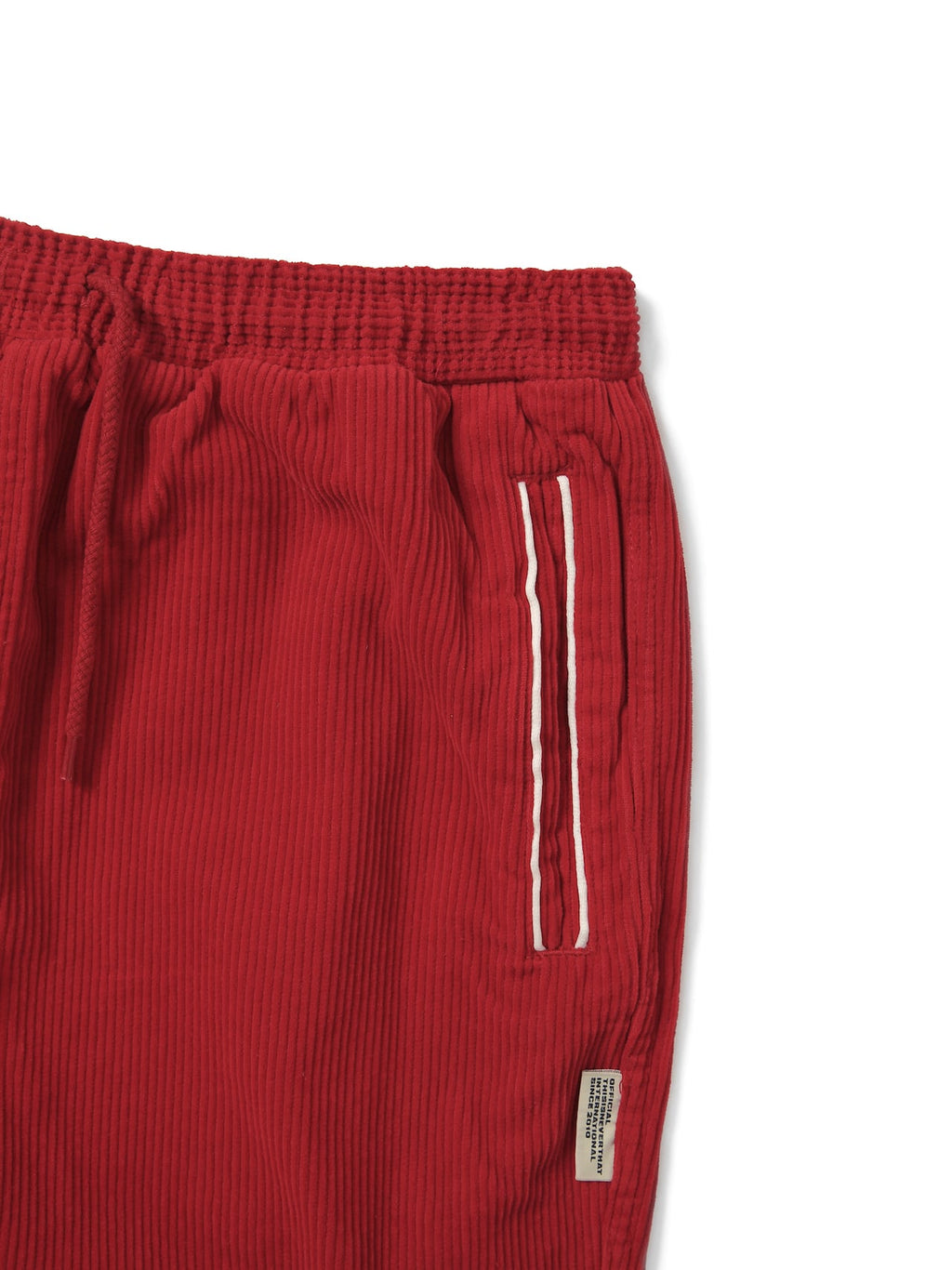 thisisneverthat - Corduroy Track Pant (Red) product image 3 | TRAB K-Fashion Australia