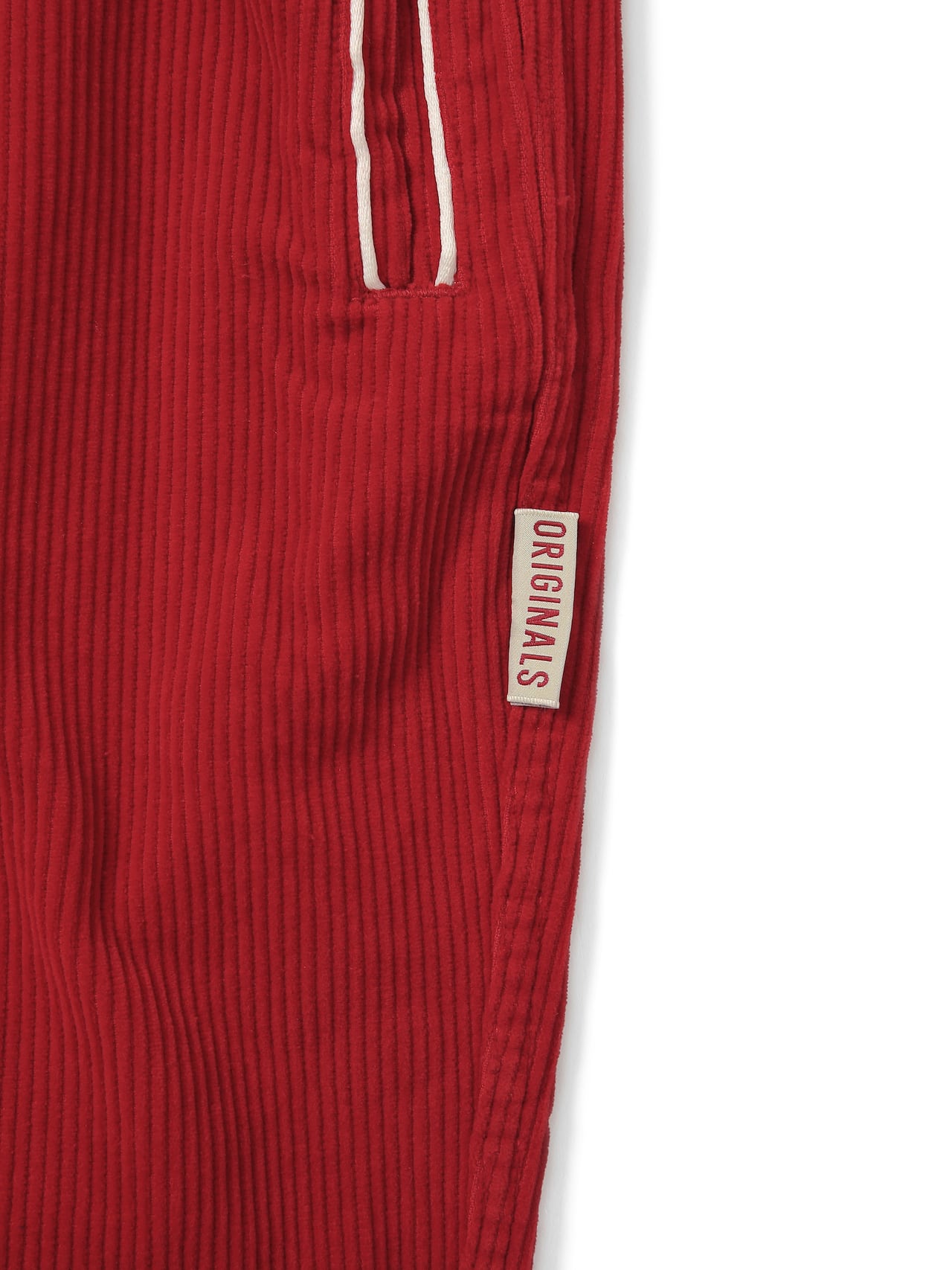 thisisneverthat - Corduroy Track Pant (Red) product image 4 | TRAB K-Fashion Australia