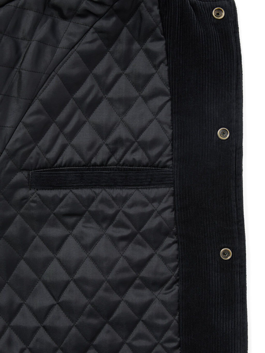 thisisneverthat - Corduroy Varsity Jacket (stone) product image 4 | TRAB K-Fashion Australia