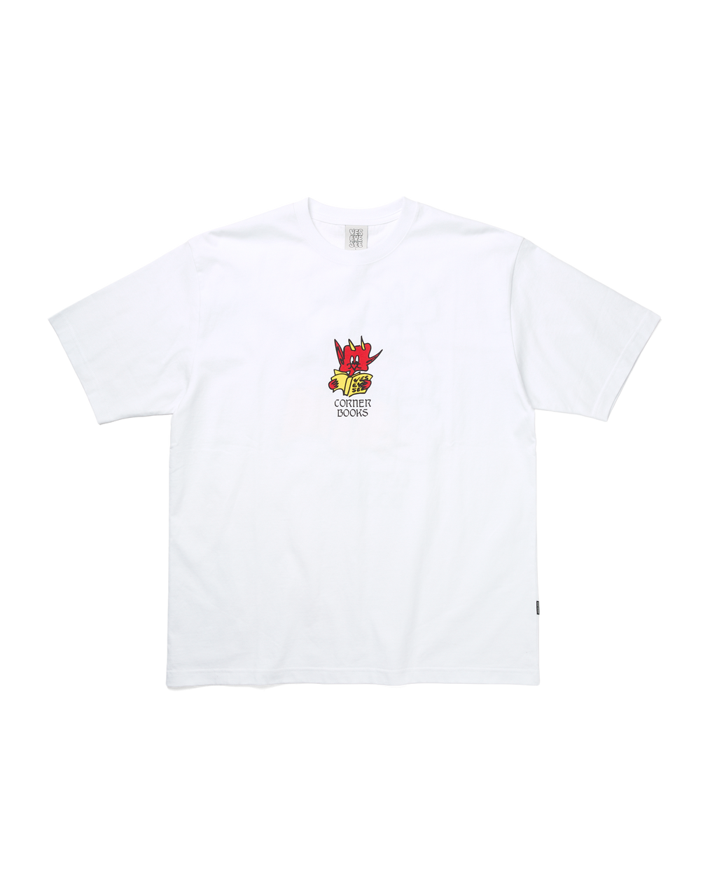 yeseyesee - Corner Evil Tee (White) product image 1 | TRAB K-Fashion Australia
