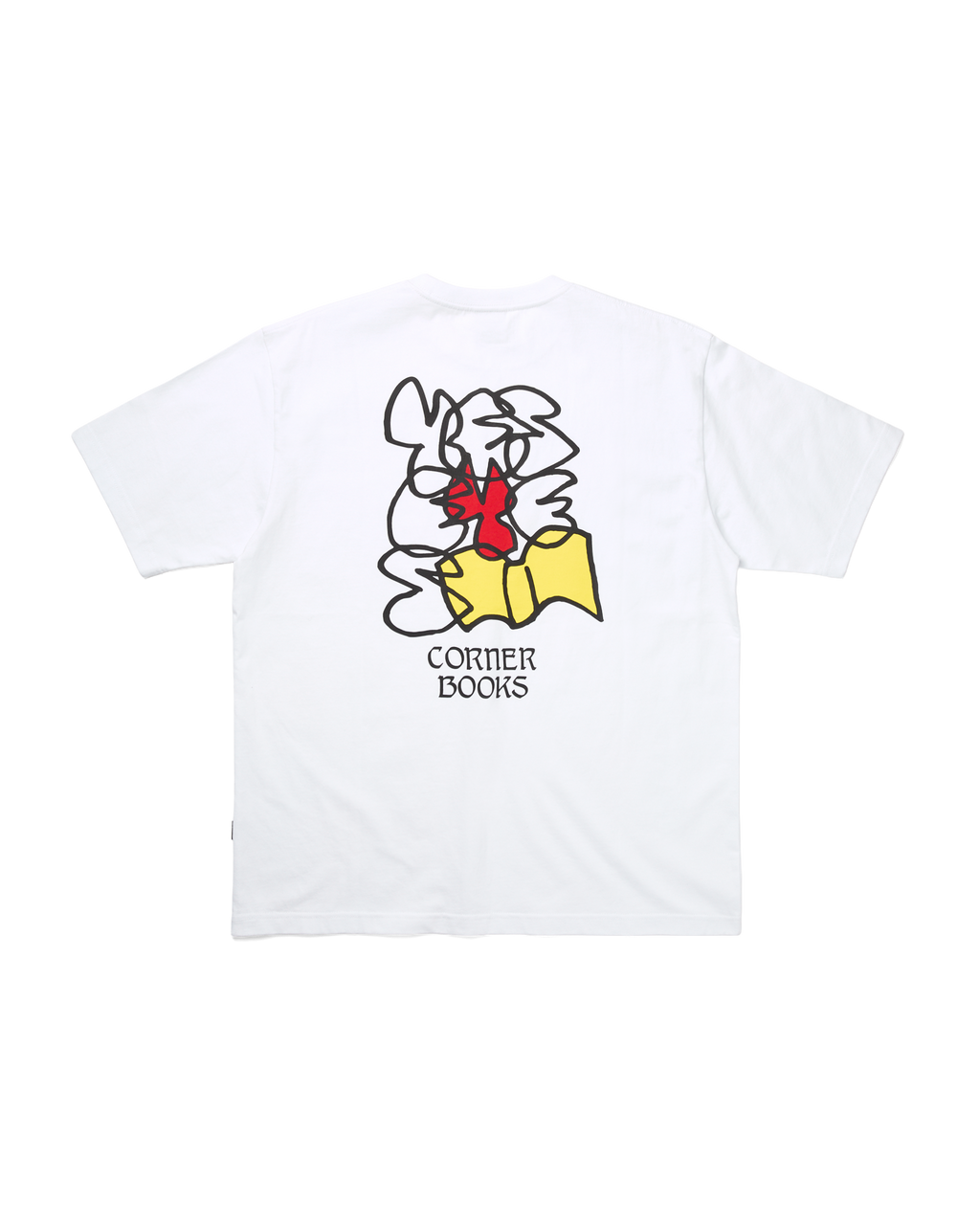 yeseyesee - Corner Evil Tee (White) product image 2 | TRAB K-Fashion Australia
