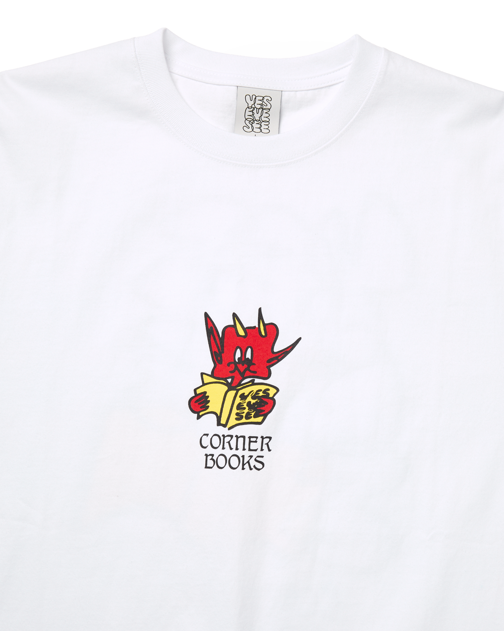yeseyesee - Corner Evil Tee (White) product image 3 | TRAB K-Fashion Australia