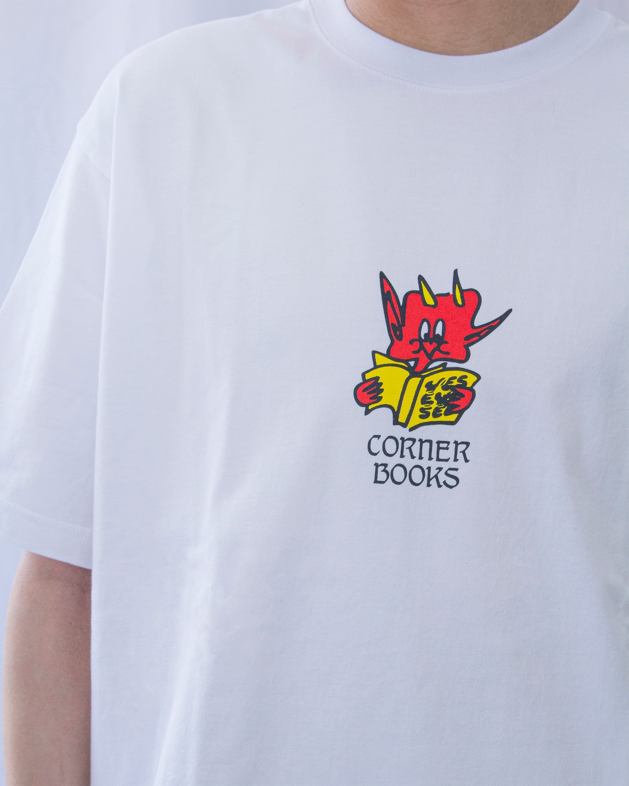 yeseyesee - Corner Evil Tee (White) product image 10 | TRAB K-Fashion Australia