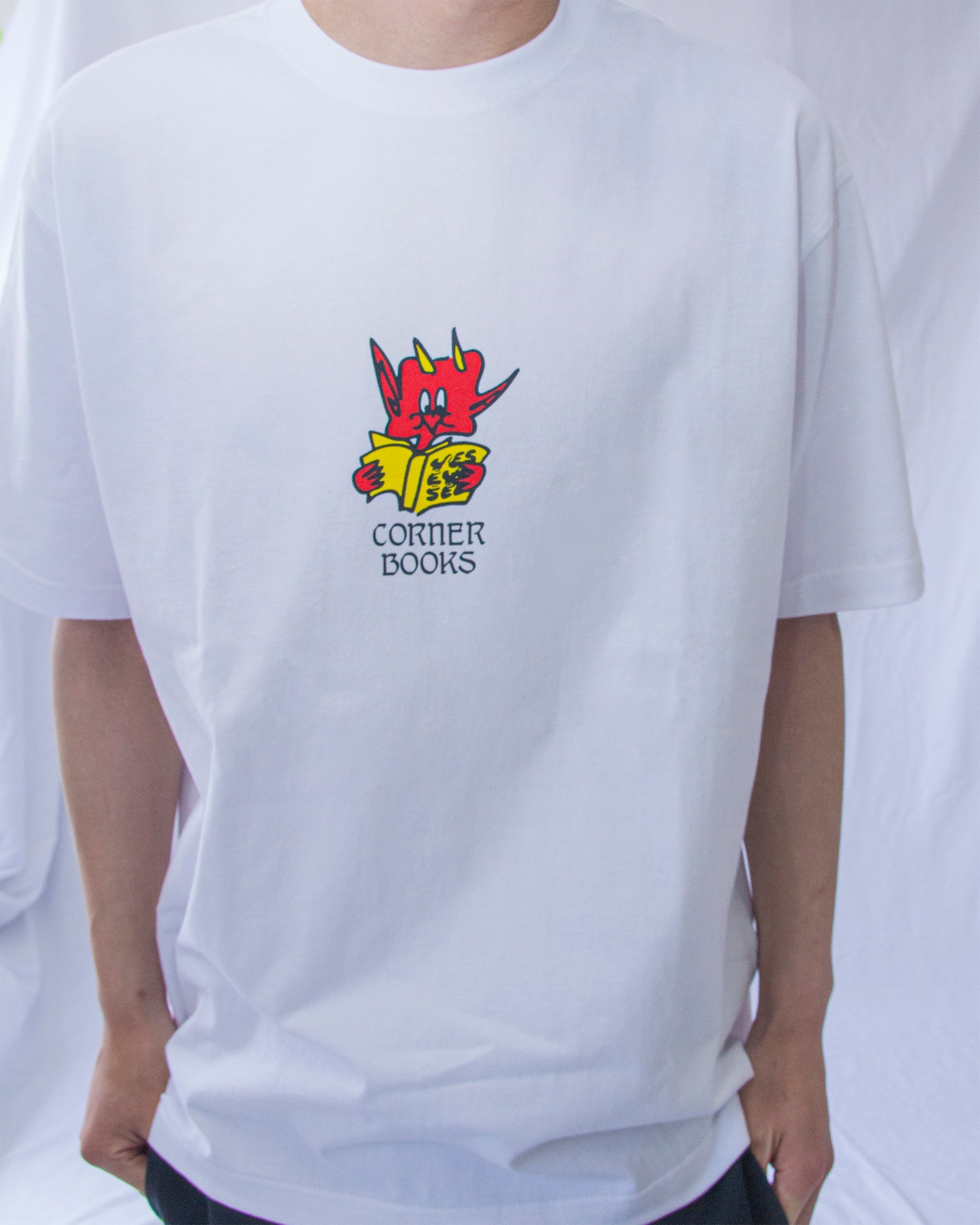 yeseyesee - Corner Evil Tee (White) product image 11 | TRAB K-Fashion Australia