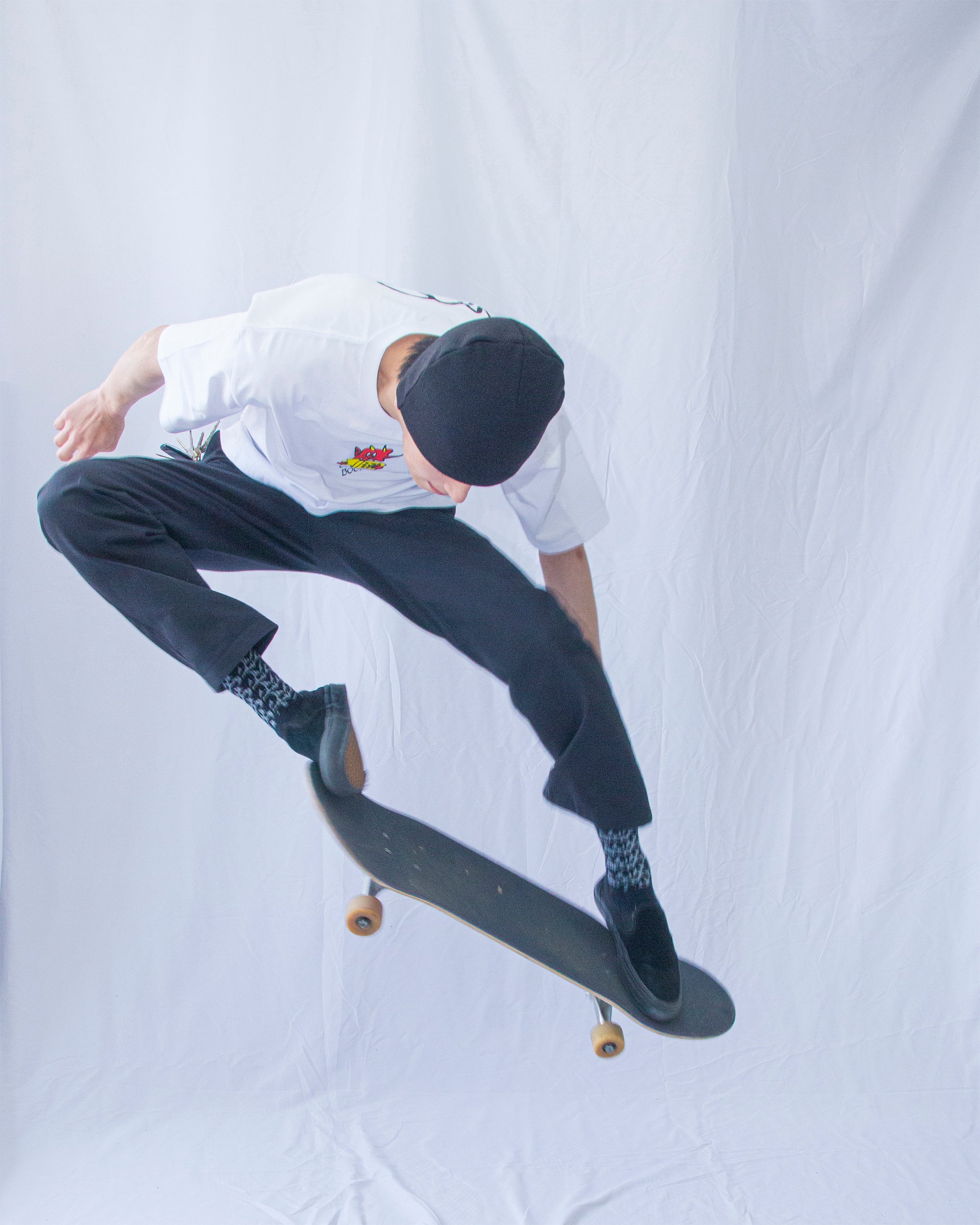 yeseyesee - Corner Evil Tee (White) product image 12 | TRAB K-Fashion Australia