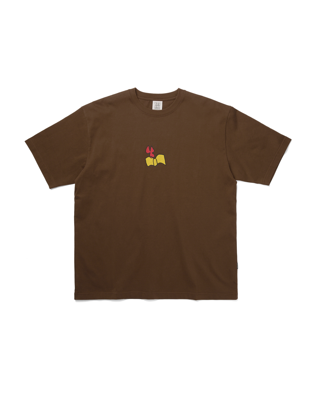 yeseyesee - Corner Reader Tee (Brown) product image 1 | TRAB K-Fashion Australia