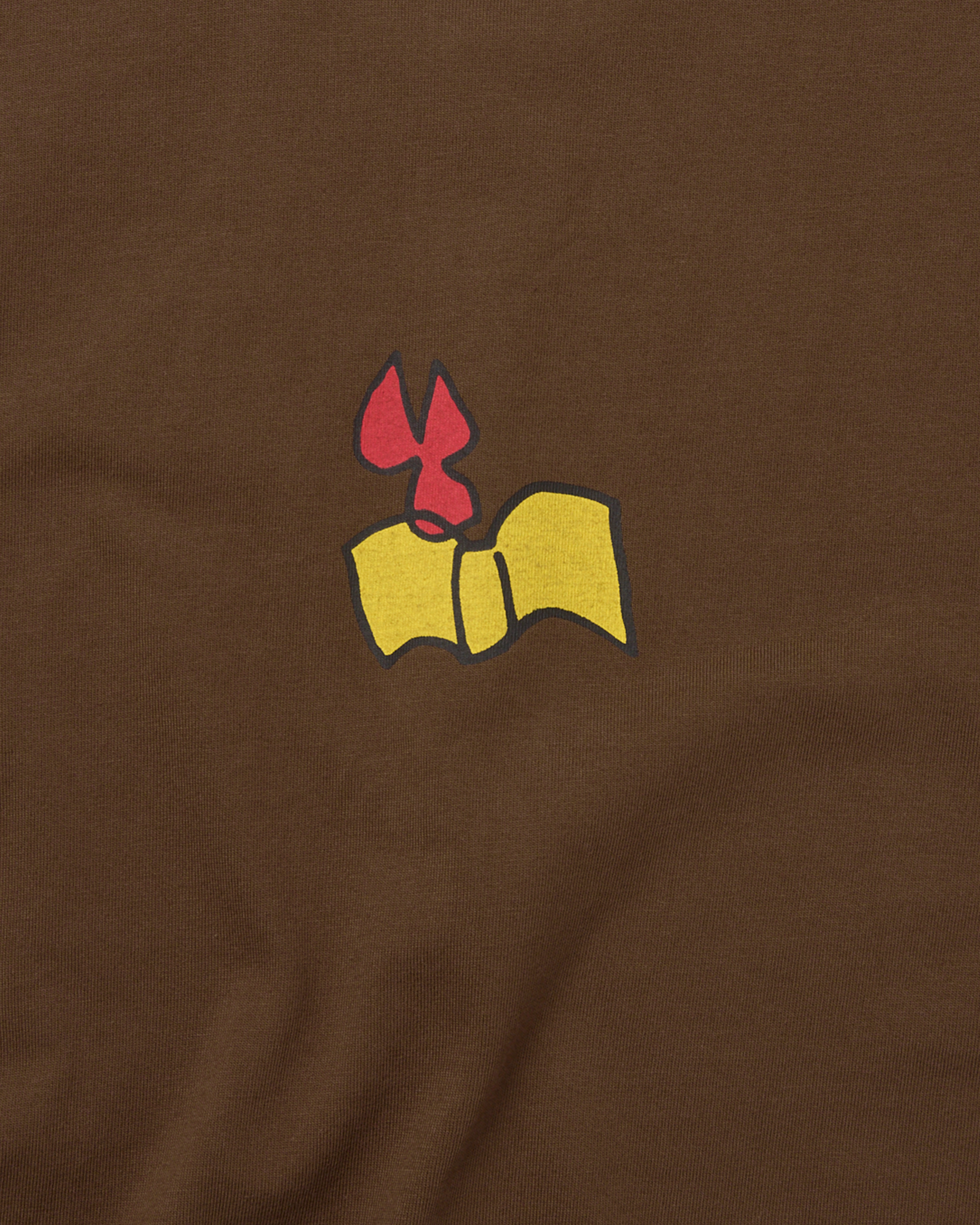 yeseyesee - Corner Reader Tee (Brown) product image 4 | TRAB K-Fashion Australia