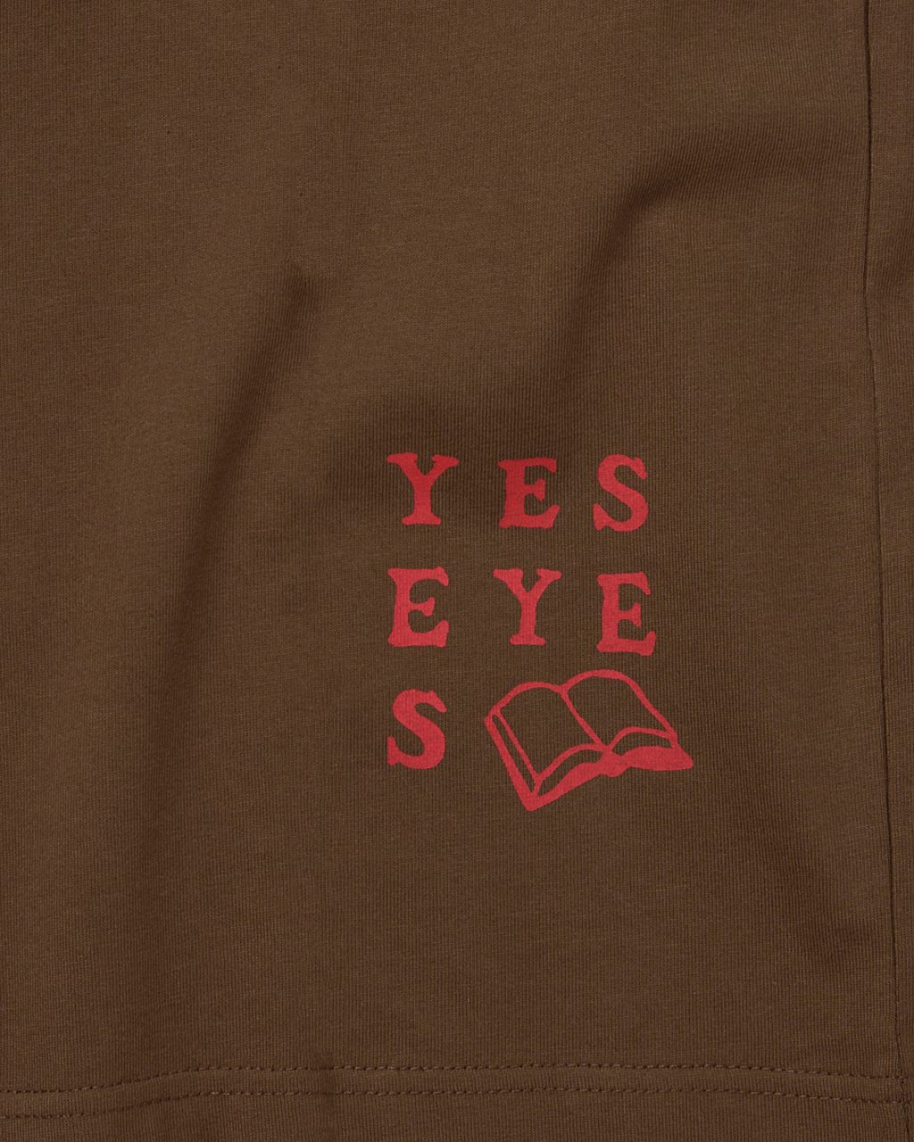 yeseyesee - Corner Reader Tee (Brown) product image 6 | TRAB K-Fashion Australia