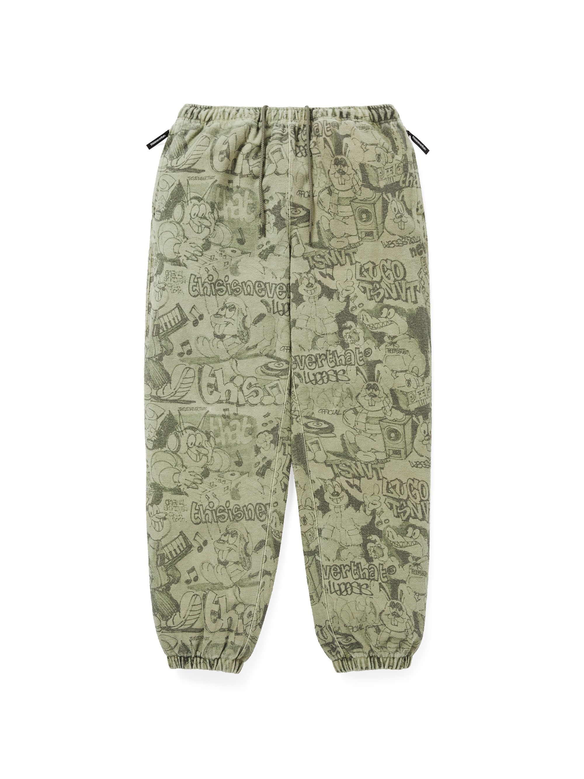 thisisneverthat - Crazy BIG Sweatpant (Graffiti) product image 1 | TRAB K-Fashion Australia
