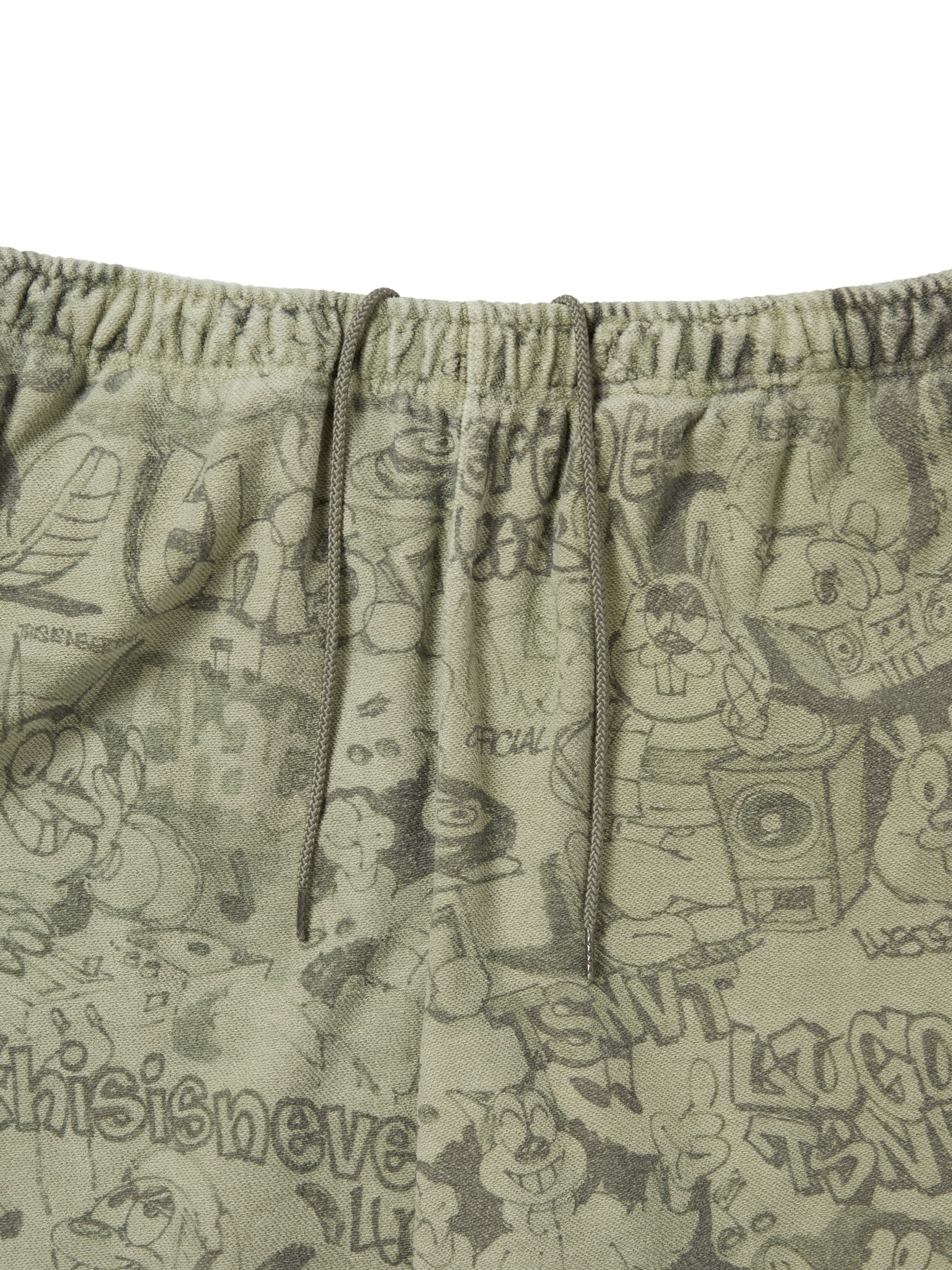 thisisneverthat - Crazy BIG Sweatpant (Graffiti) product image 2 | TRAB K-Fashion Australia